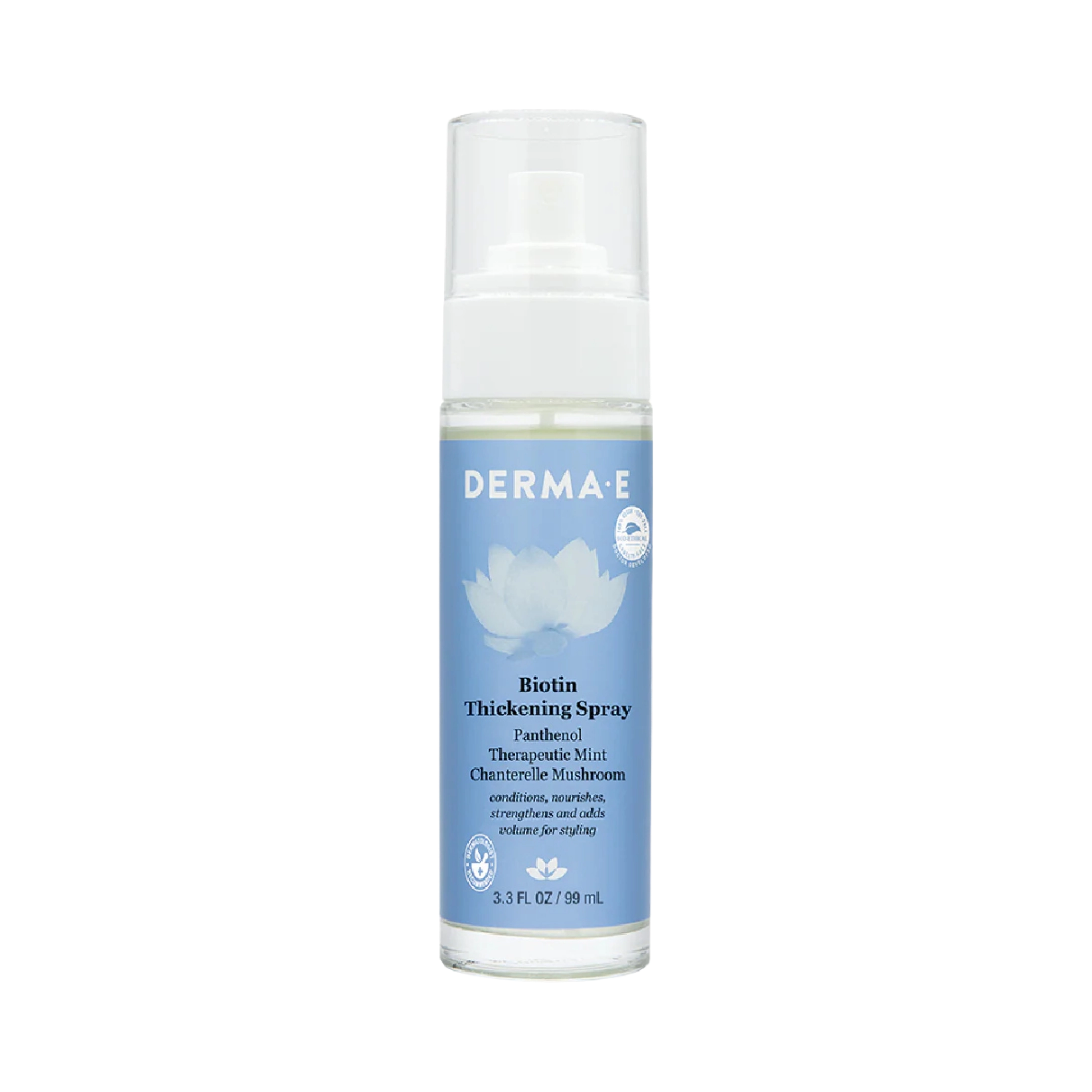 Derma E, Biotin Thickening Spray, 3.3 Fl Oz