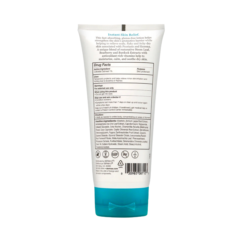 Derma E, Eczema Relief Lotion, 6 Oz