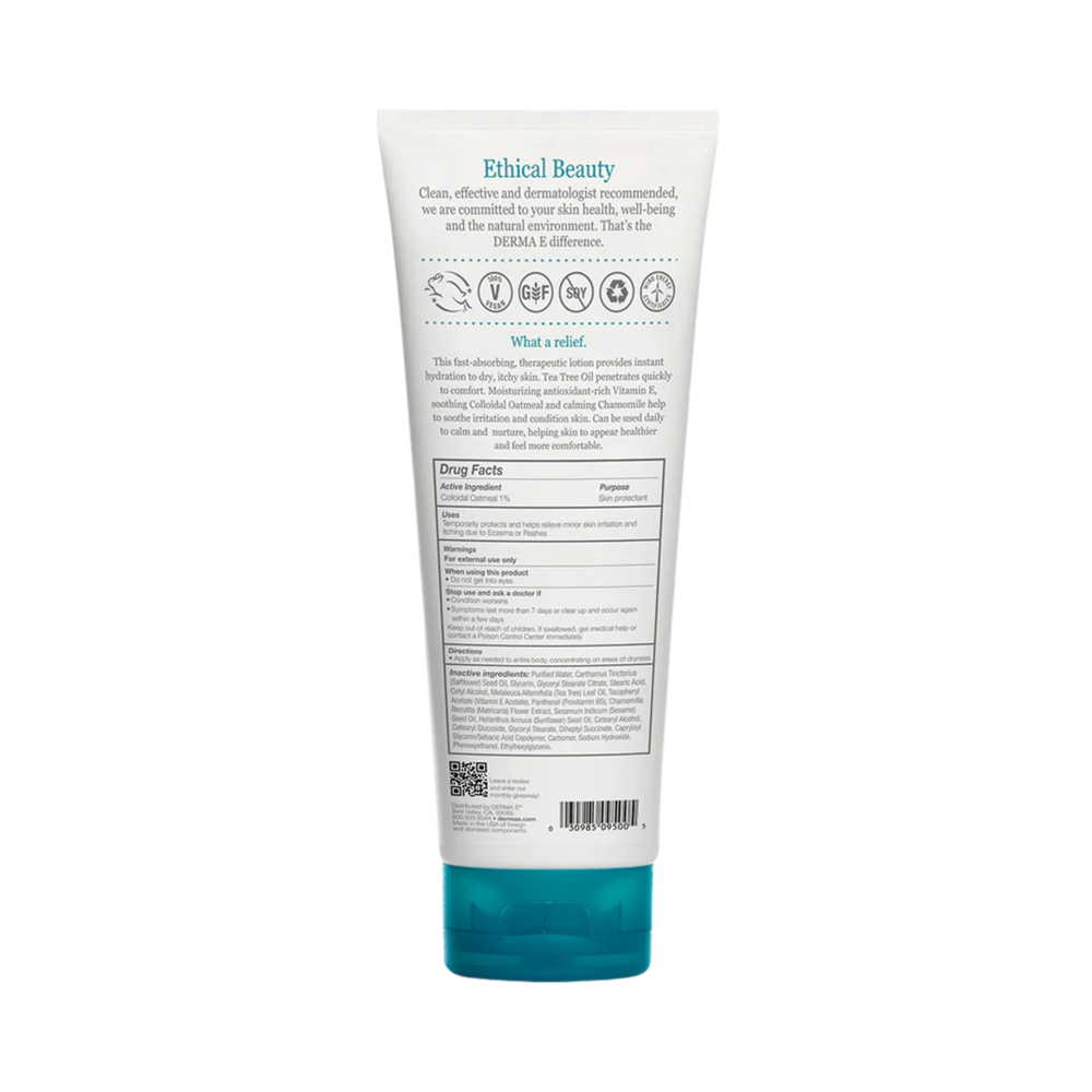 Derma E, Itch Relief Lotion, 8 Oz