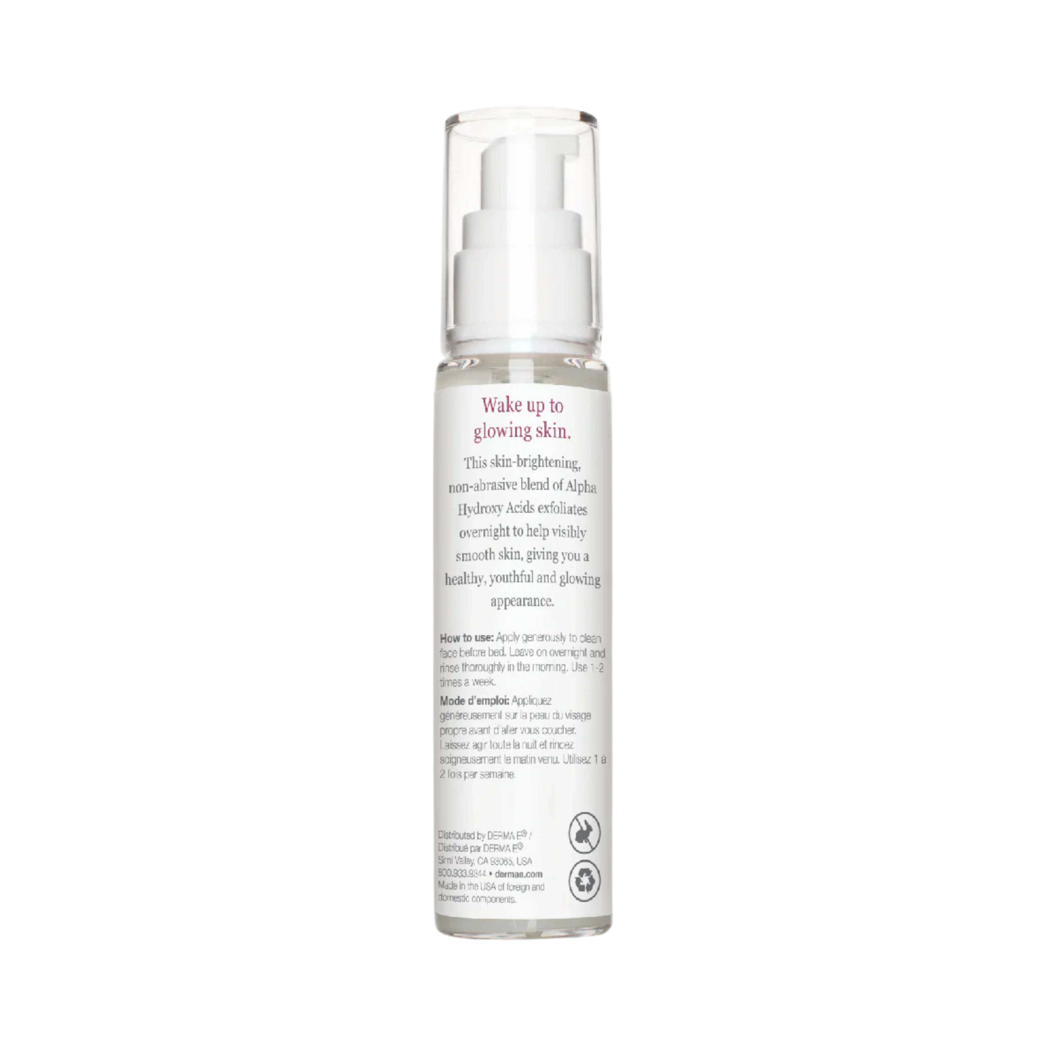 Derma E, Overnight Radiance Peel, 60 ml