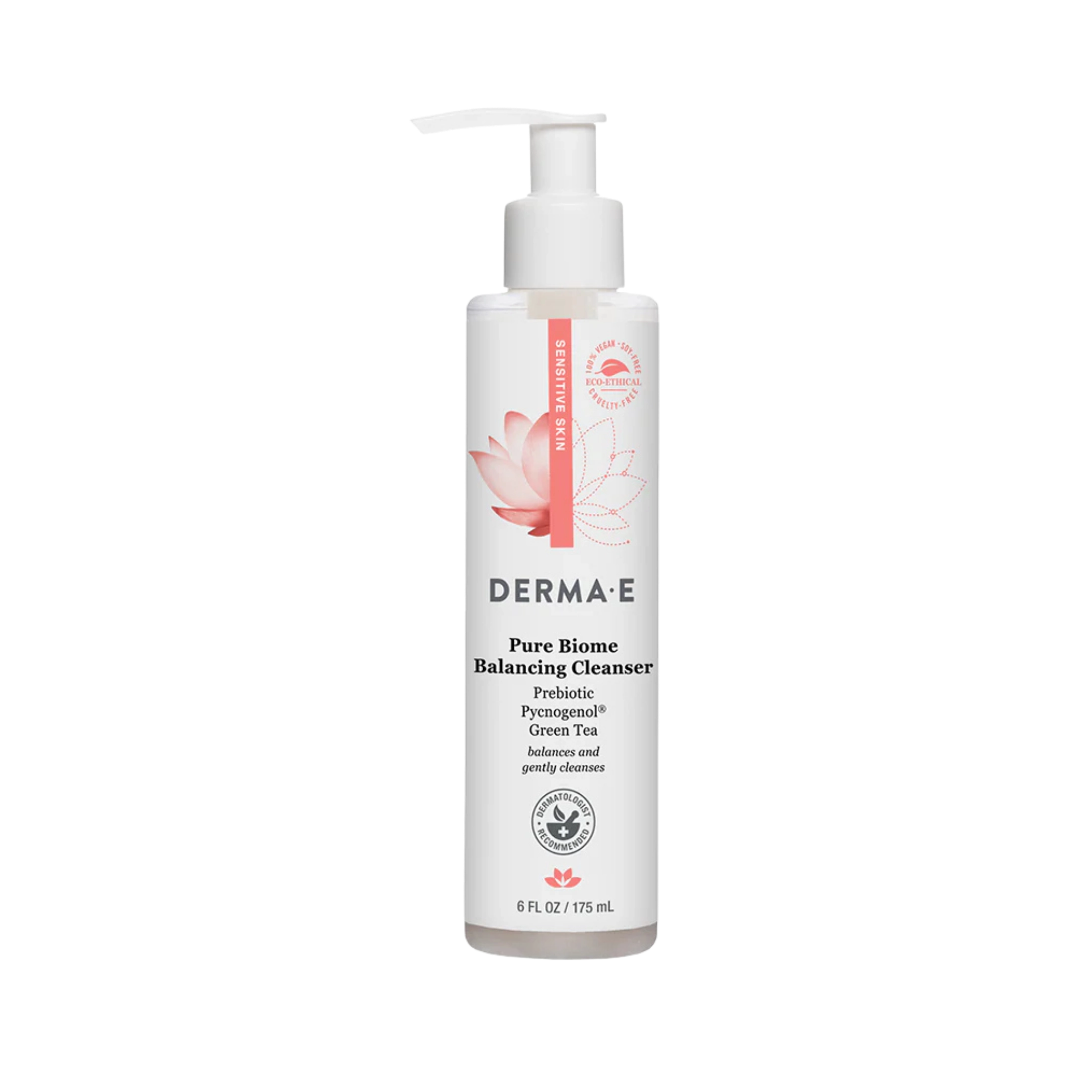 Derma E, Pure Biome Balancing Cleanser, 6 Fl Oz