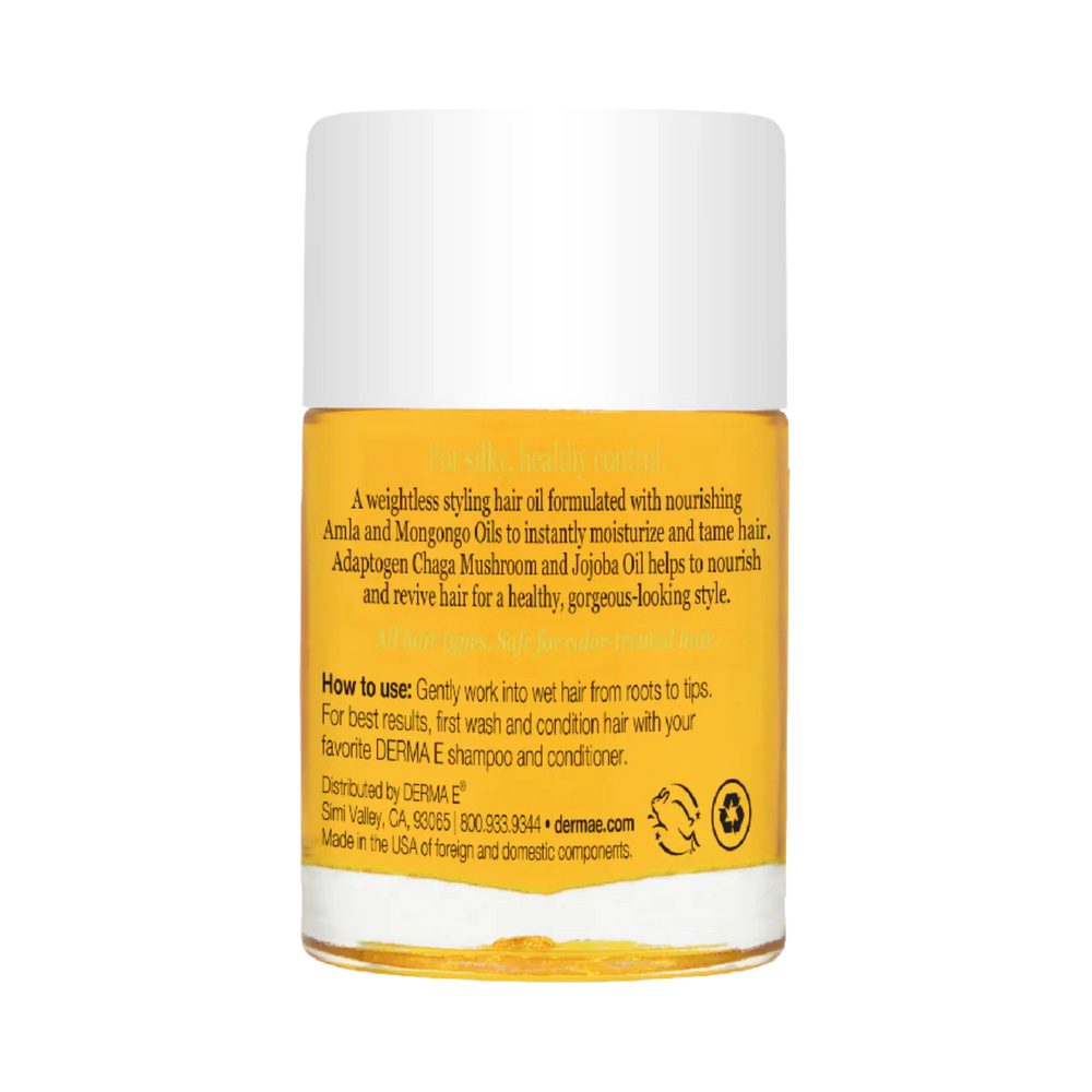 Derma E, Styling Repair Hair Oil, 1 Fl Oz