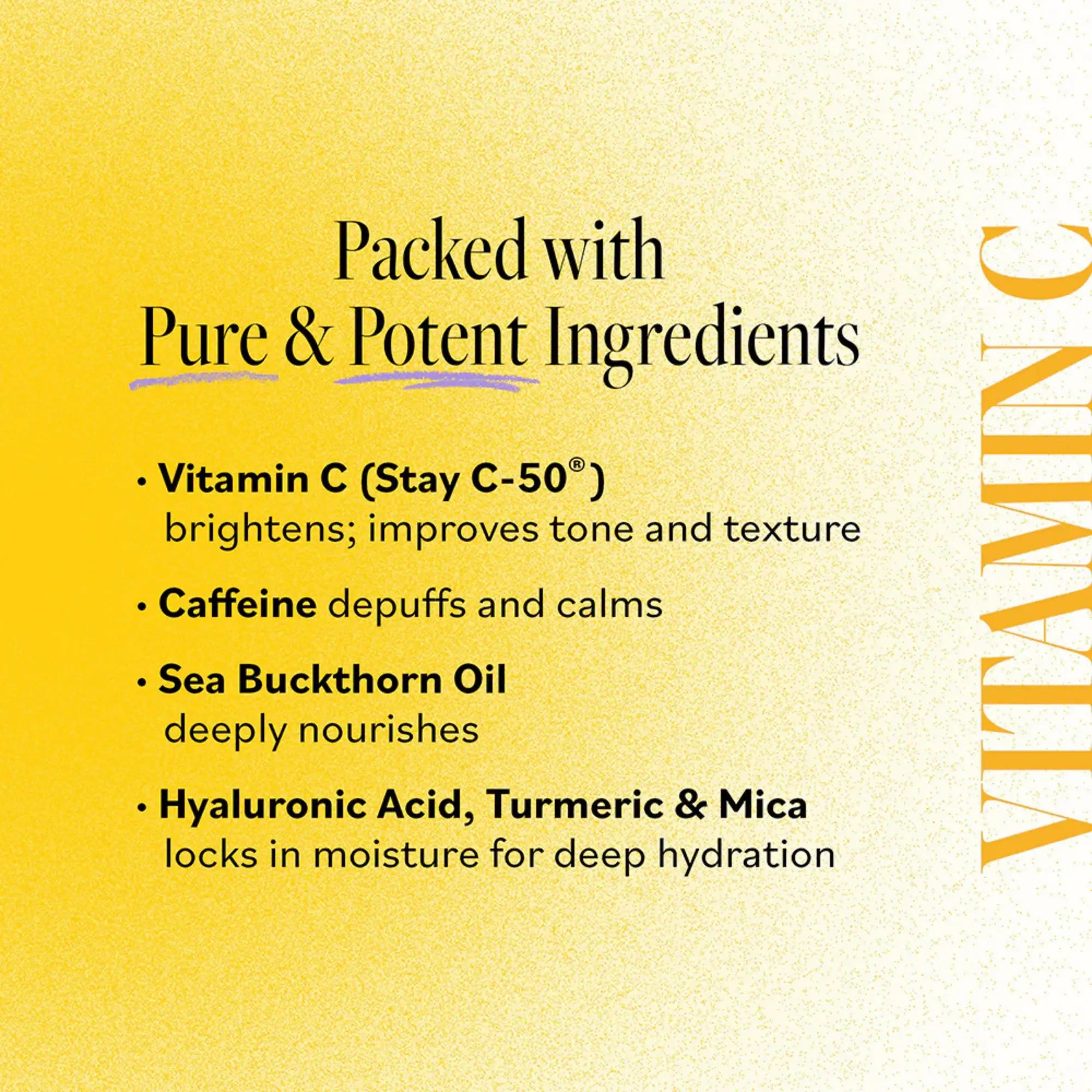 Derma E, Vitamin C Eye Cream, No Dark Circles Perfecting Cream, 0.5 Oz