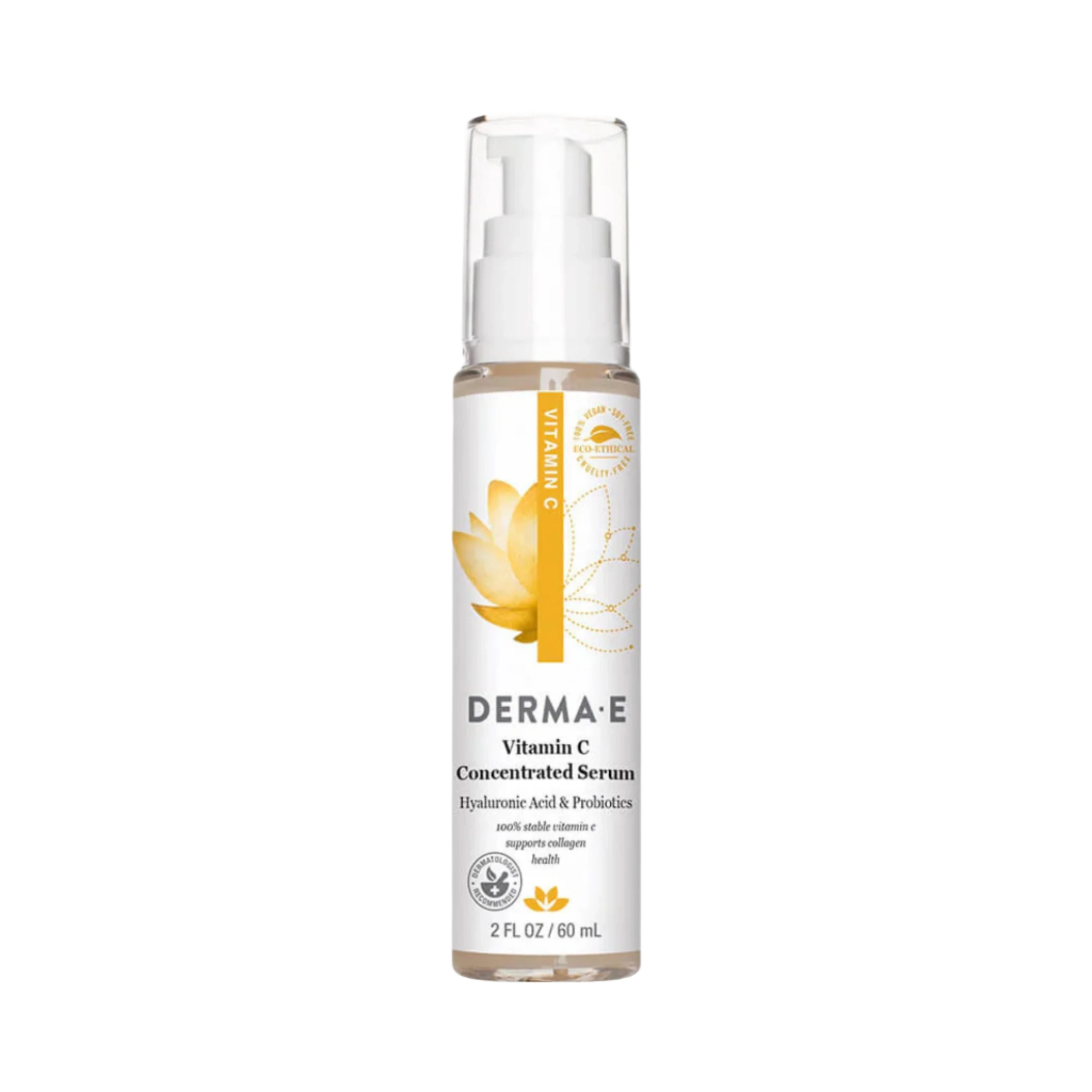Derma E, Vitamin C Serum with Hyaluronic Acid, 2 Oz