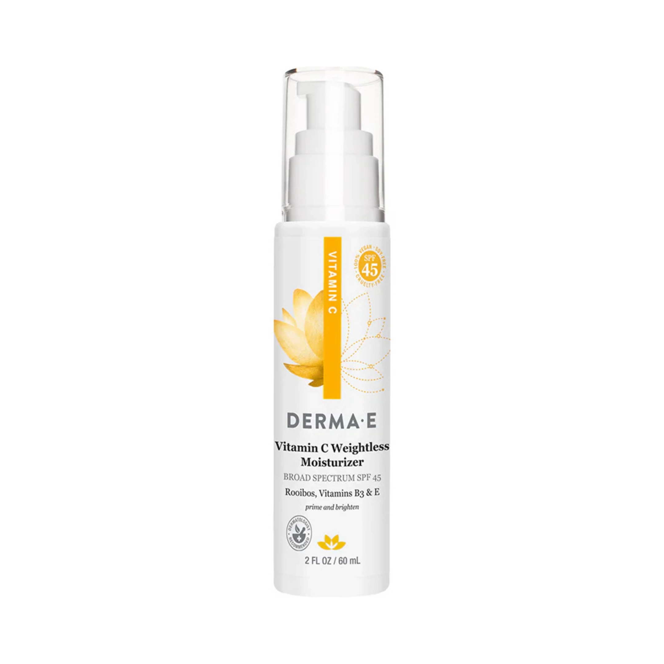 Derma E, Vitamin C Weightless Moisturizer SPF 45, 2 Oz