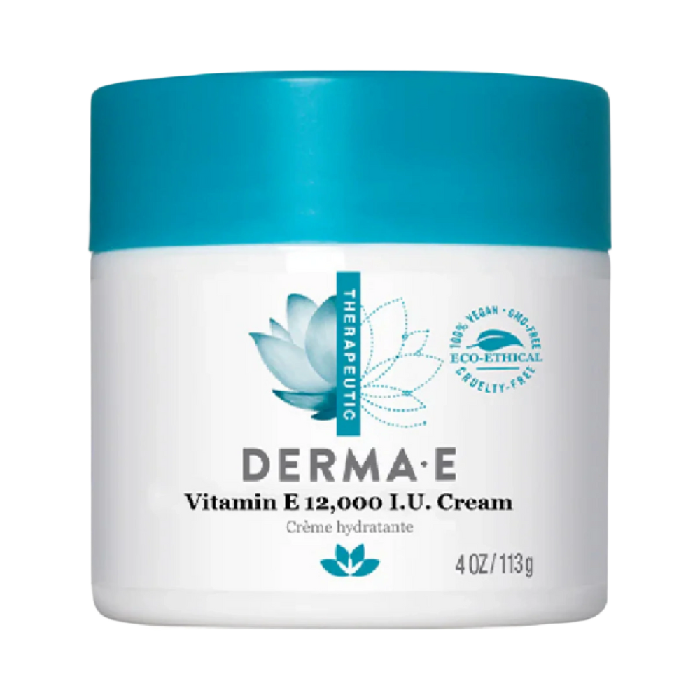 Derma E, Vitamin E 12,000 IU Cream, 4 Oz