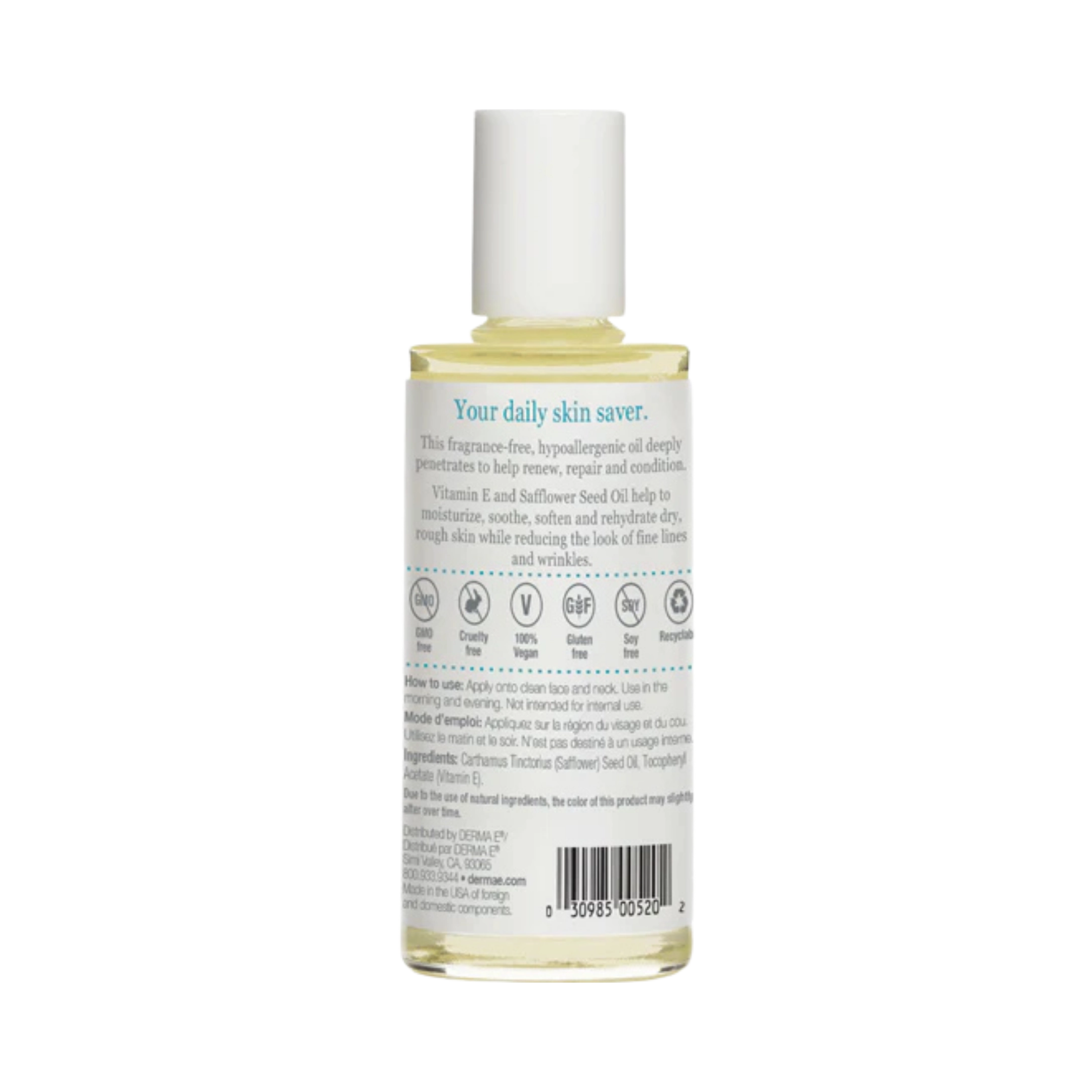 Derma E, Vitamin E Skin Oil 14,000 I.U. 2 Fl Oz