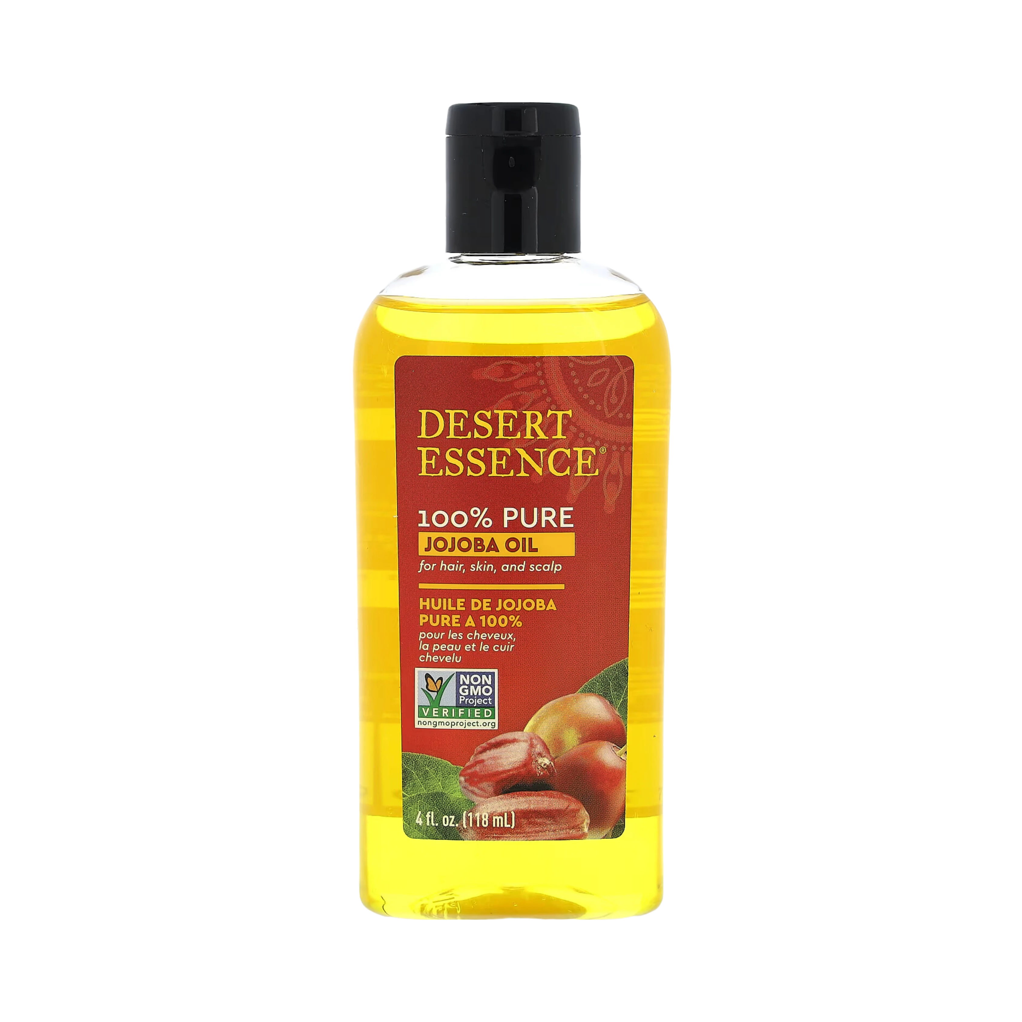 Desert Essence, 100% Pure Jojoba Oil, 4 Fl Oz