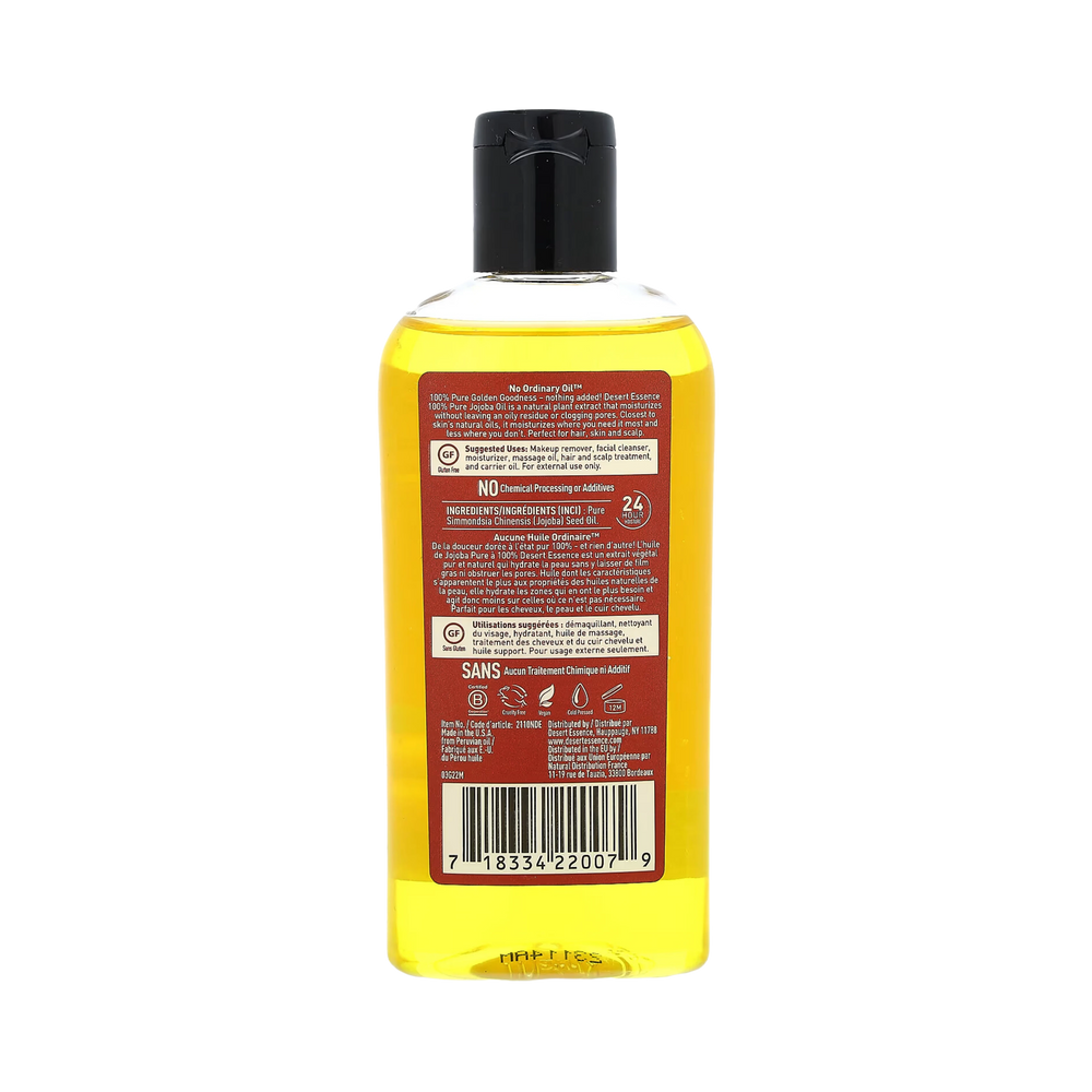 Desert Essence, 100% Pure Jojoba Oil, 4 Fl Oz