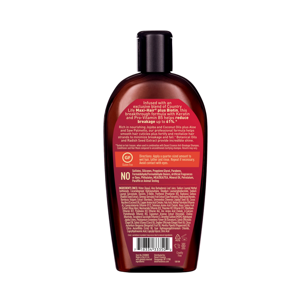 Desert Essence, Anti-Breakage Shampoo, 10 Fl Oz