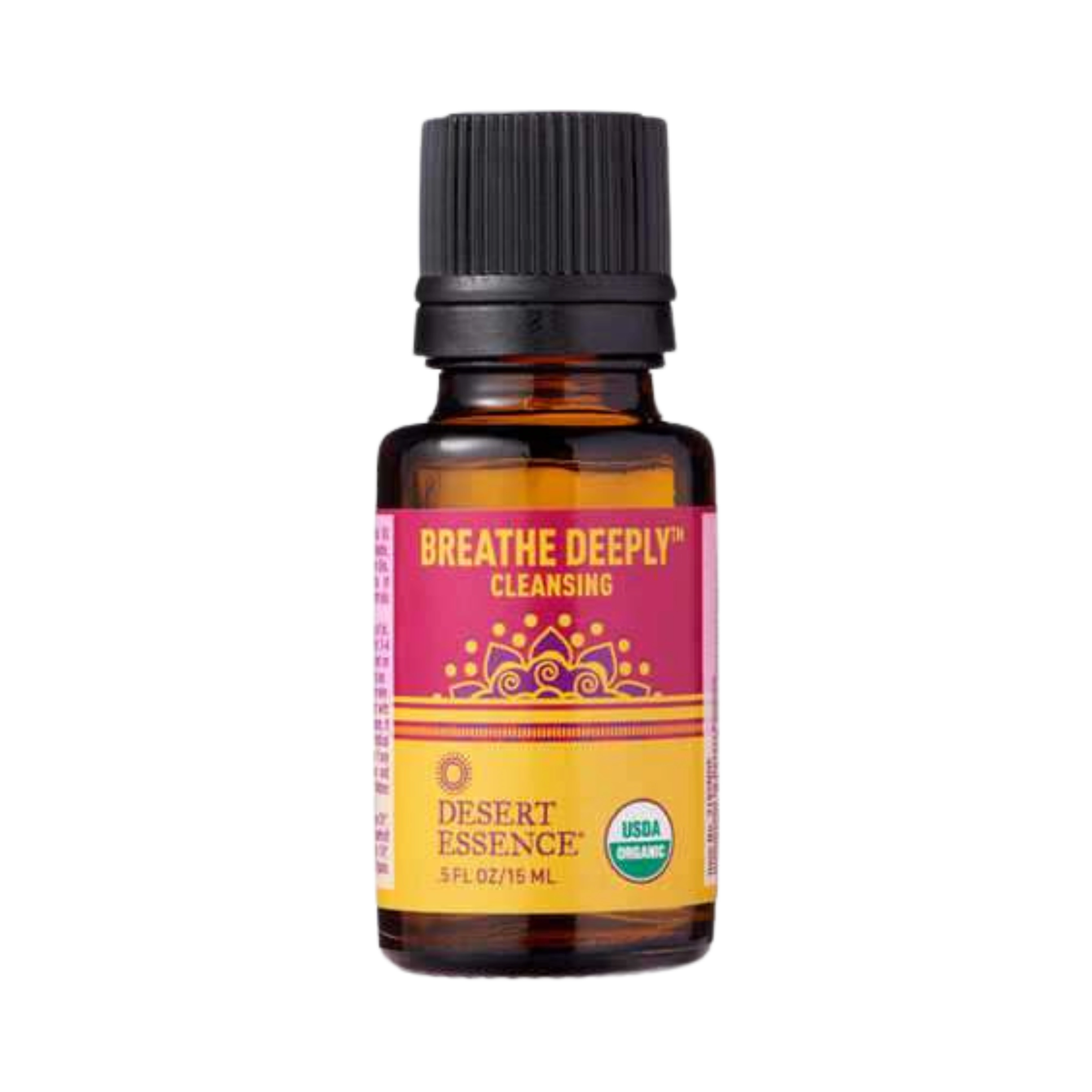 Desert Essence, Breathe Deeply Organic Essential Oil, 0.5 Oz
