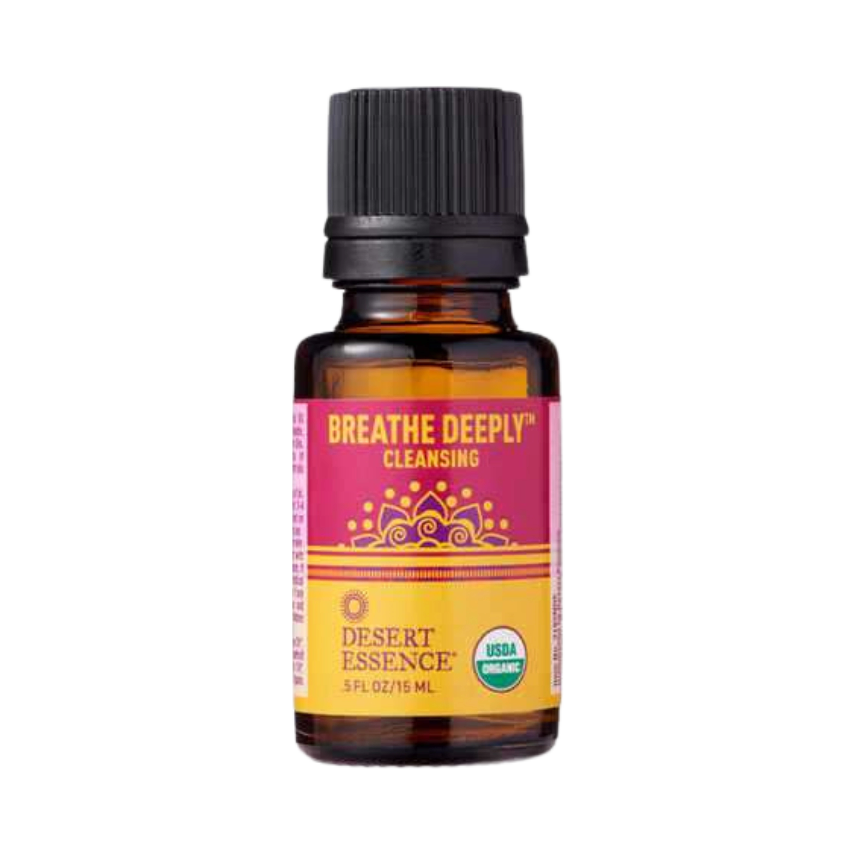 Desert Essence, Breathe Deeply Organic Essential Oil, 0.5 Oz