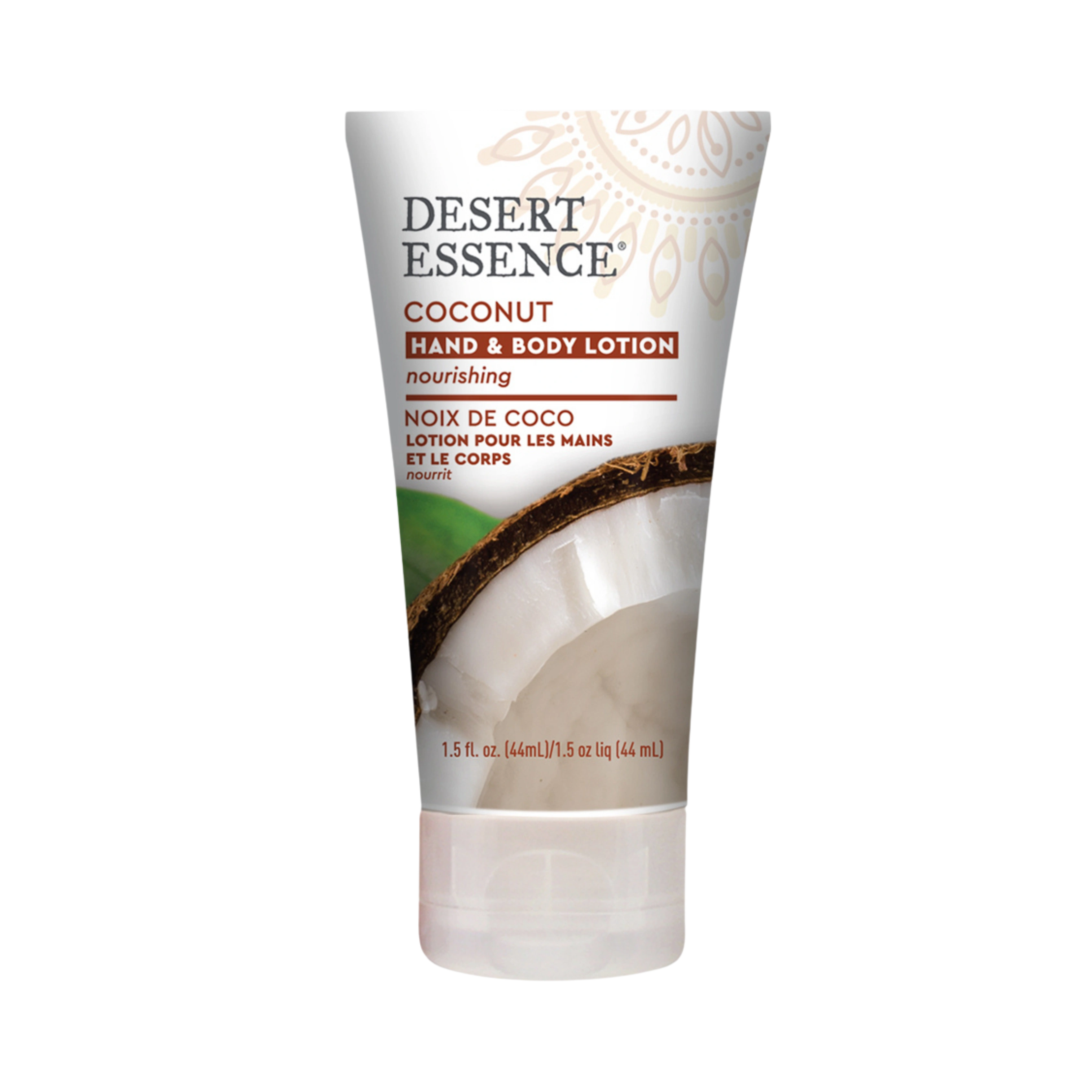 Desert Essence, Coconut Travel Size Hand & Body Lotion, 1.5 Fl Oz