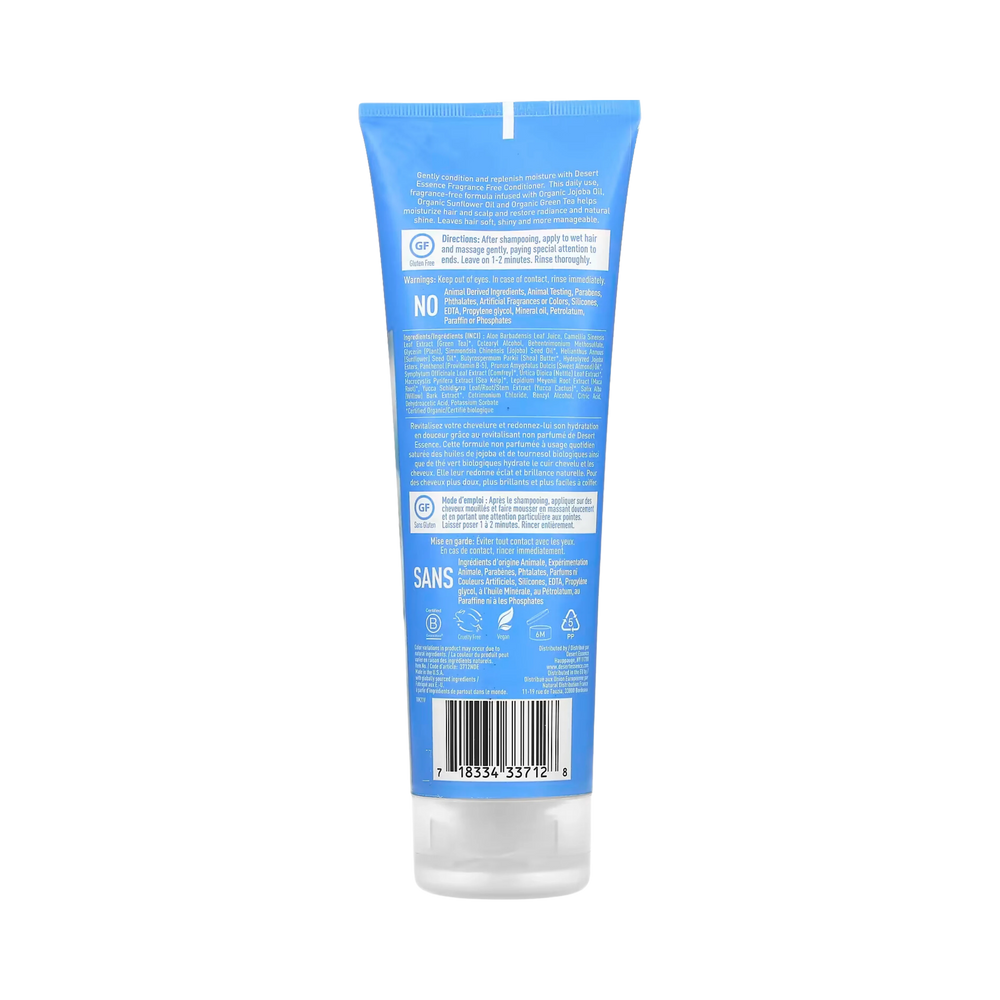 Desert Essence, Fragrance Free Conditioner Gentle, 8 Fl Oz