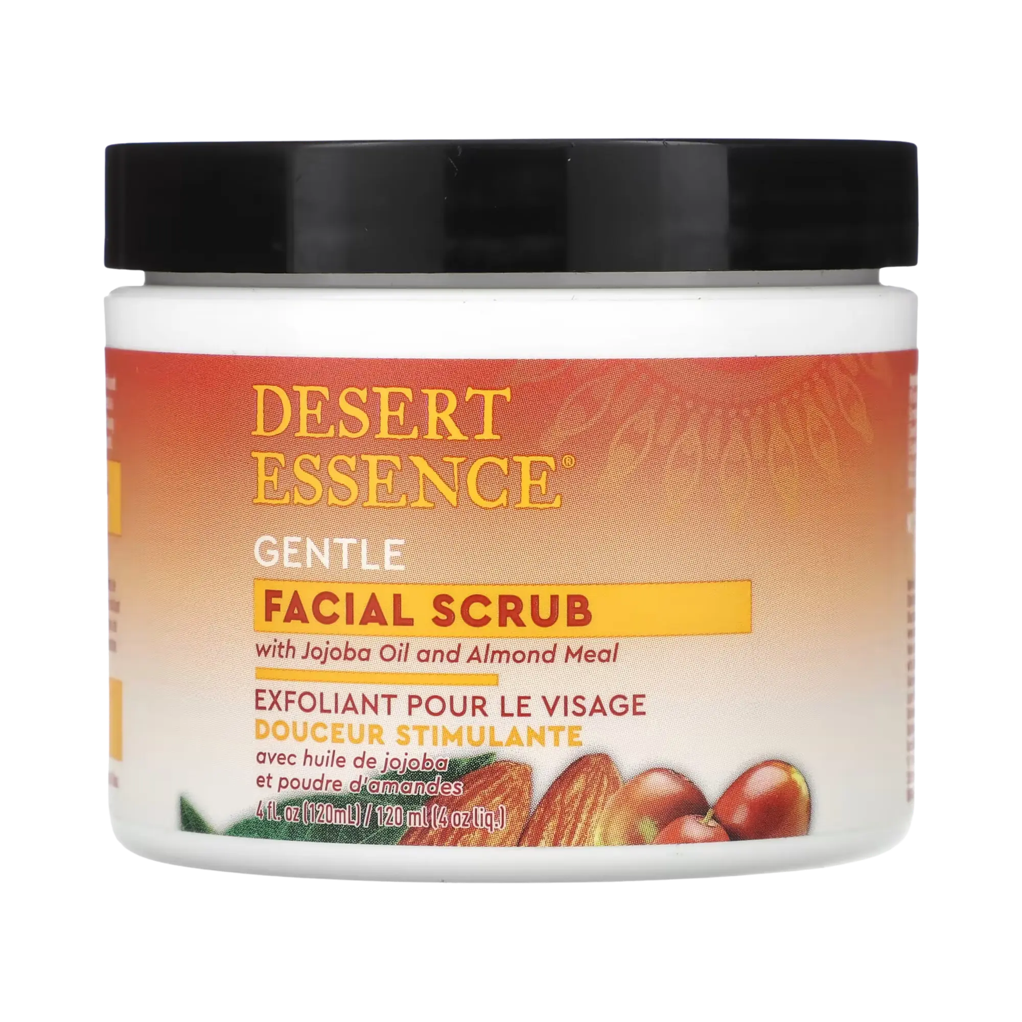 Desert Essence, Gentle Facial Scrub, 4 Oz