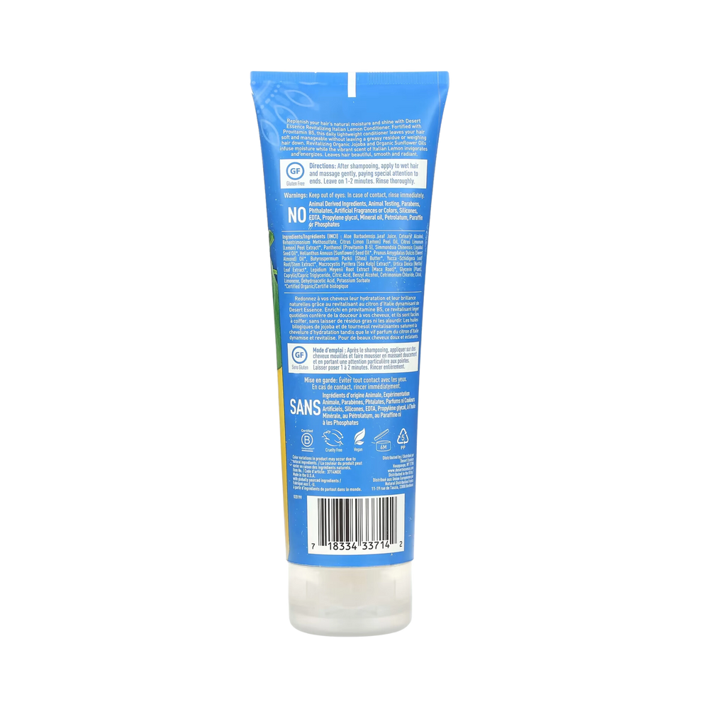 Desert Essence, Italian Lemon Conditioner, 8 Fl Oz