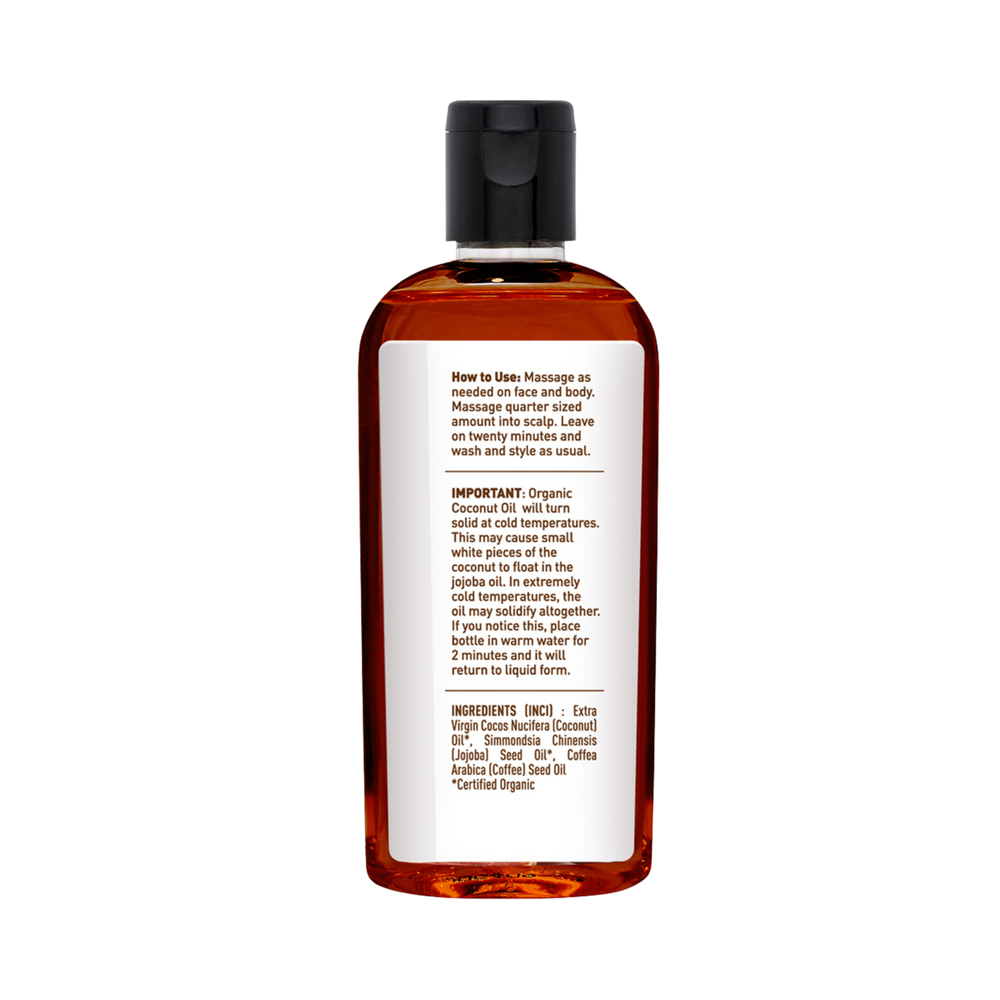 Desert Essence, Organic Coconut, Jojoba & Coffee Oil, 4 Fl Oz