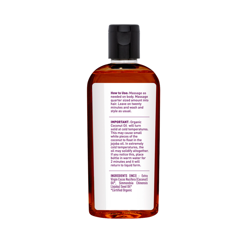 Desert Essence, Organic Coconut & Jojoba Oil, 4 Fl Oz