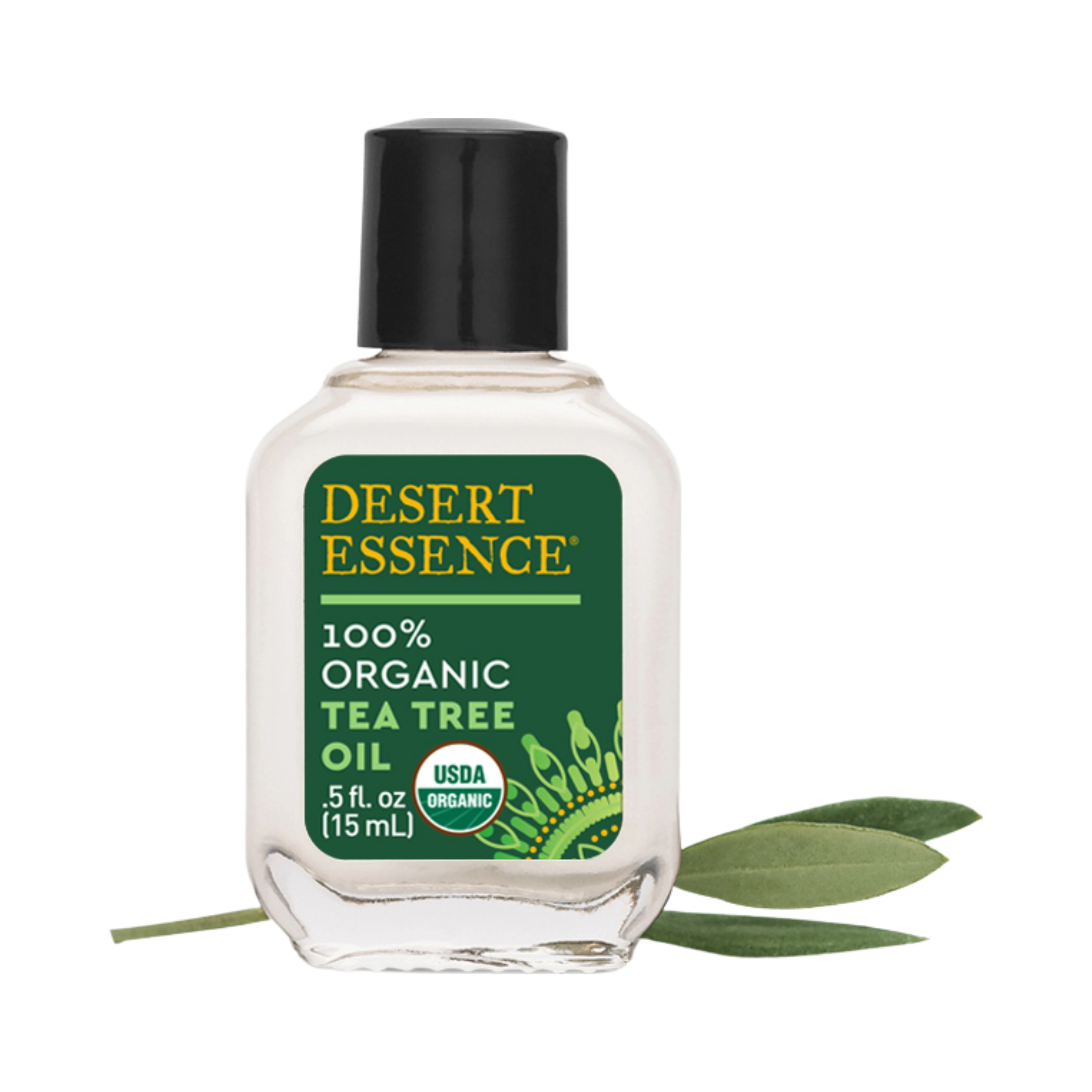 Desert Essence, Organic Tea Tree Oil, 0.5 Fl Oz