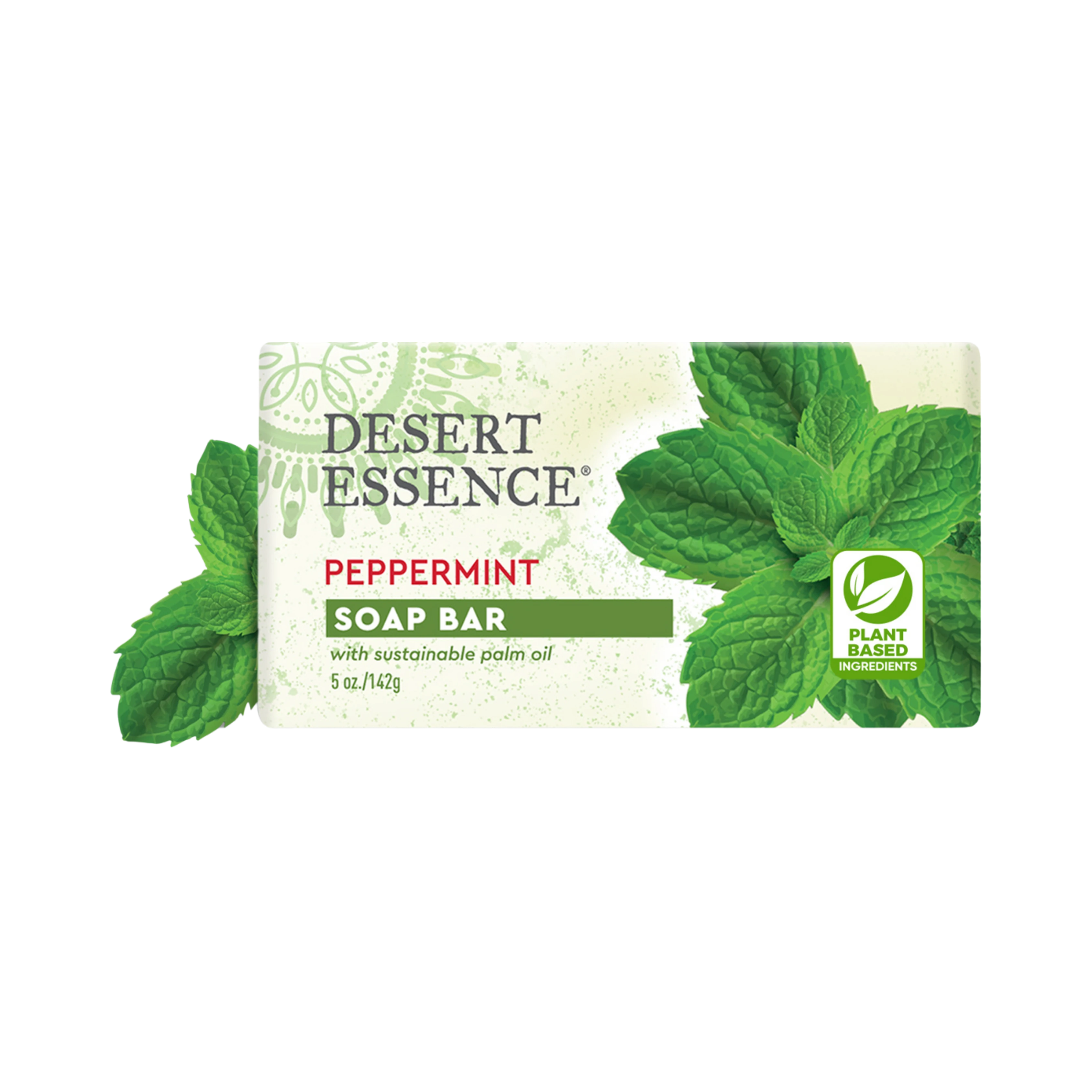 Desert Essence, Peppermint Soap Bar, 5 Fl Oz