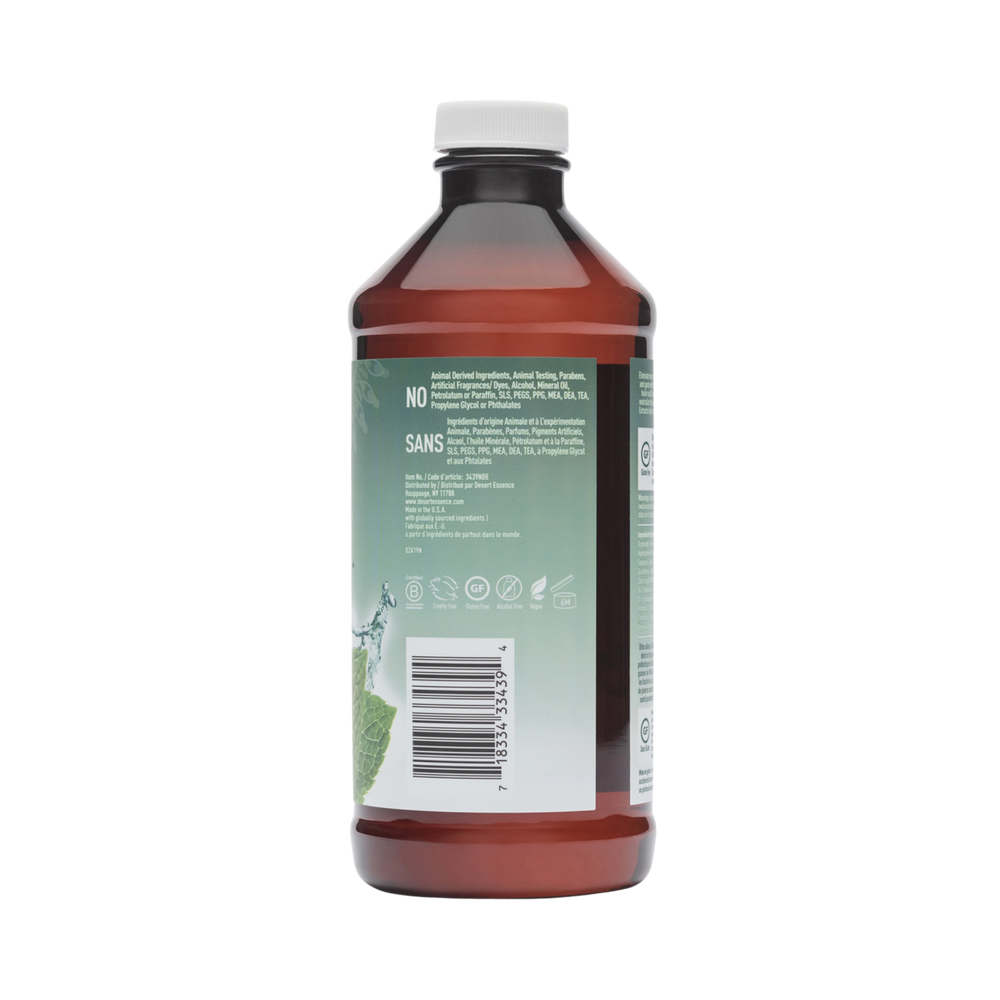 Desert Essence, Prebiotic Plant Based Brushing Rinse, Mint, 15.8 Fl Oz
