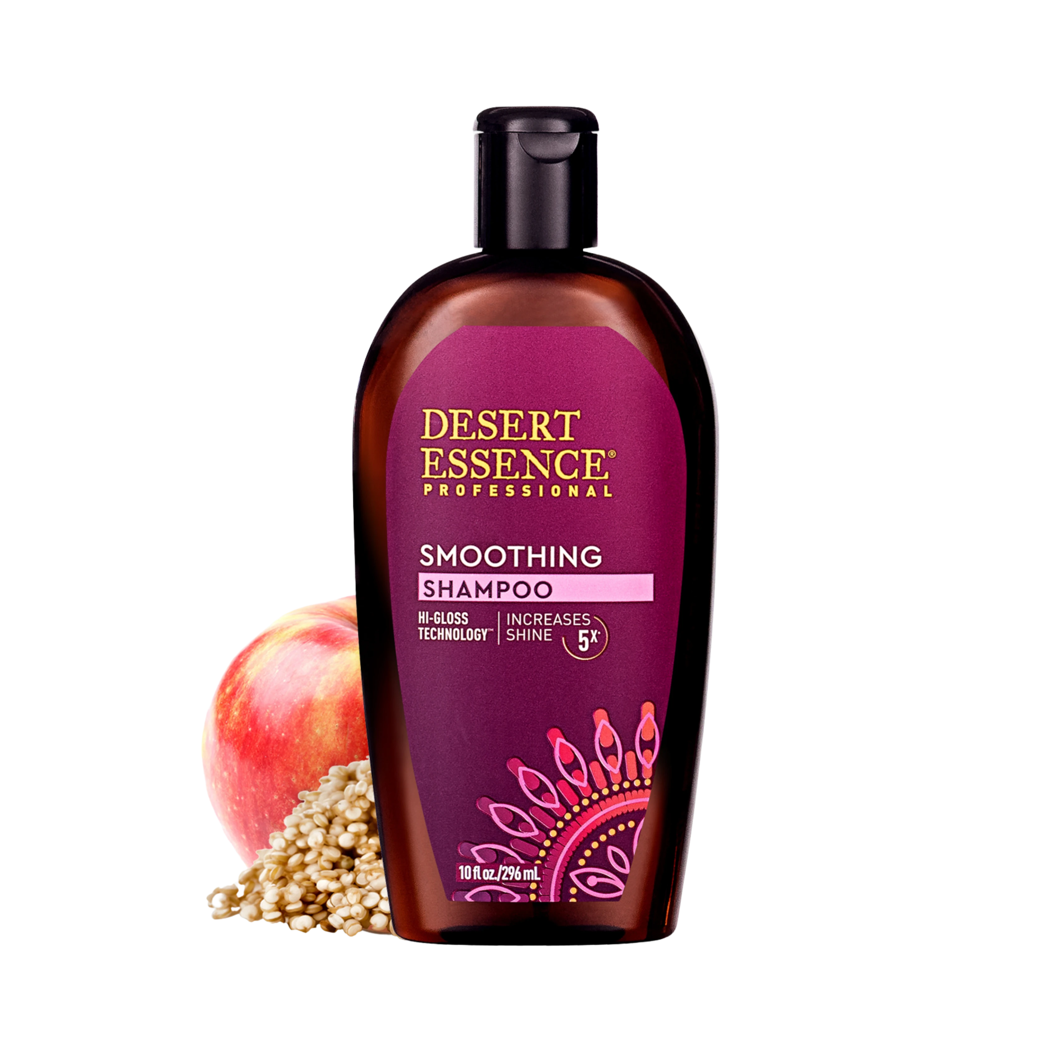 Desert Essence, Smoothing Shampoo, 10 Fl Oz