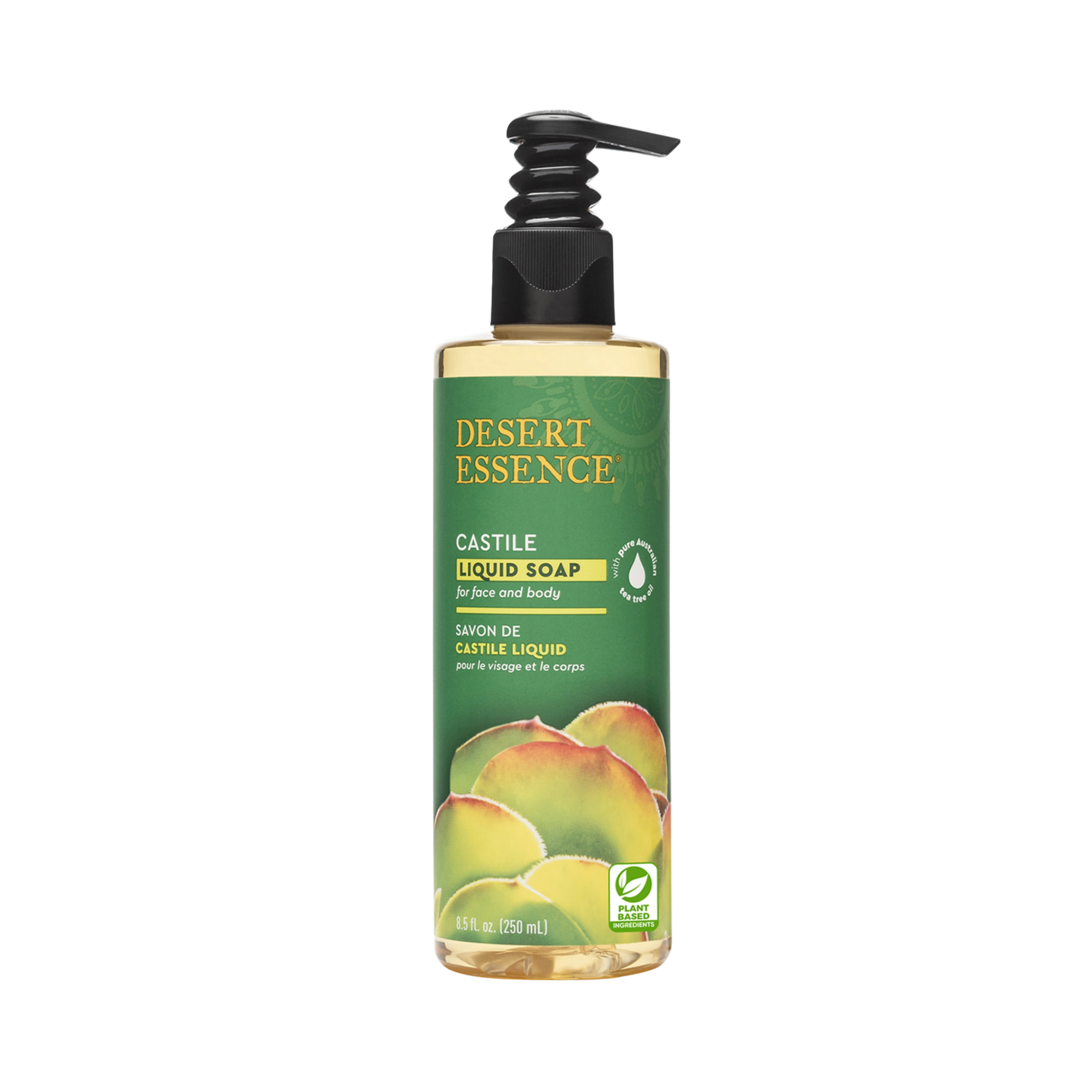 Desert Essence, Tea Tree Oil Liquid Castile Soap, 8 Fl Oz