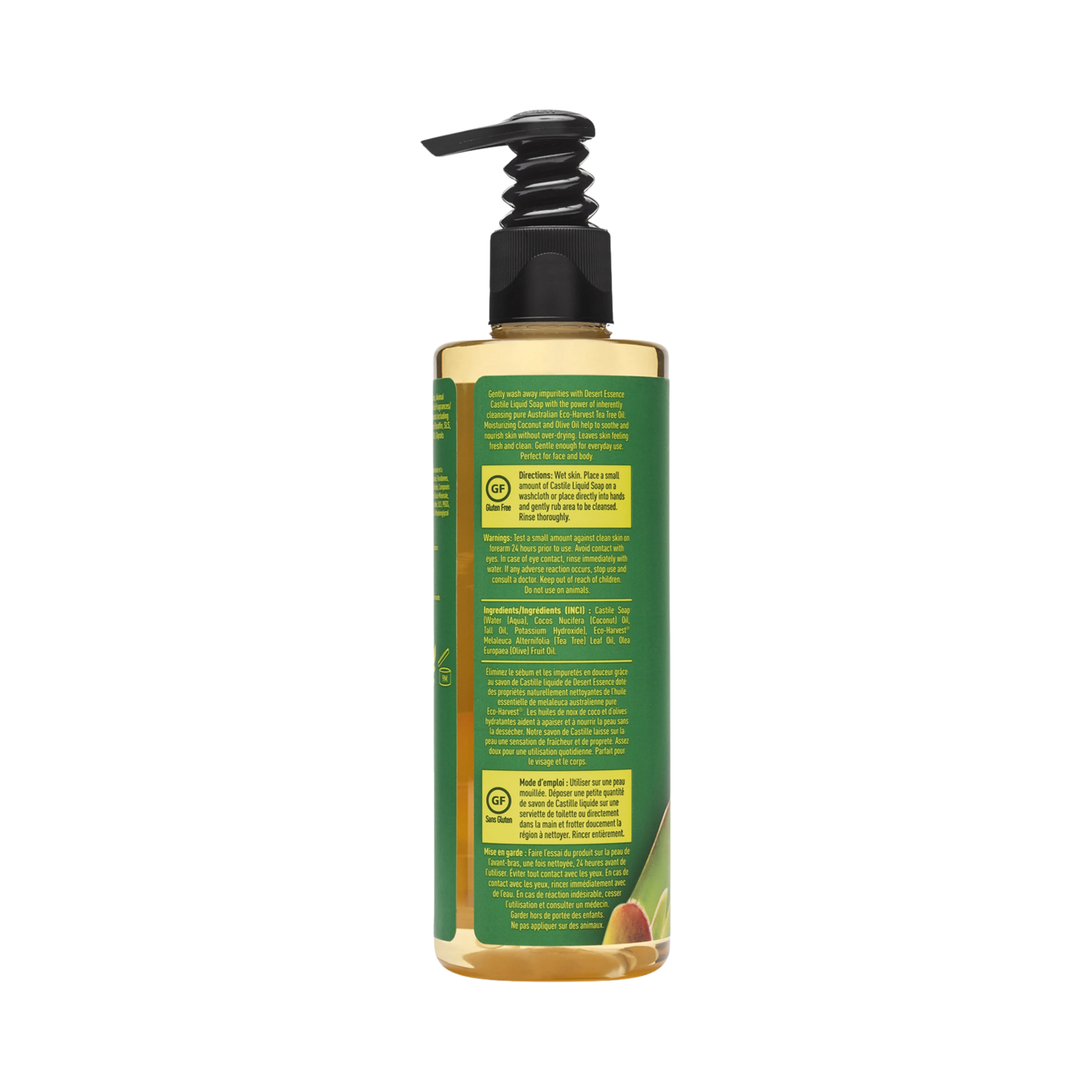 Desert Essence, Tea Tree Oil Liquid Castile Soap, 8 Fl Oz