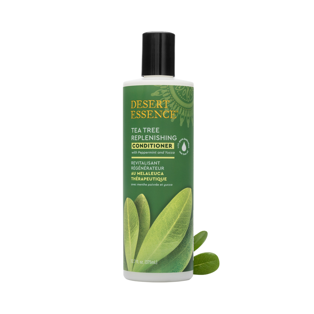 Desert Essence, Tea Tree Oil Replenishing Conditioner, 12.7 Fl Oz