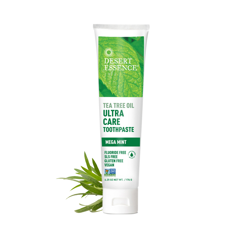 Desert Essence, Tea Tree Oil Ultra Care Toothpaste, 6.25 Fl Oz