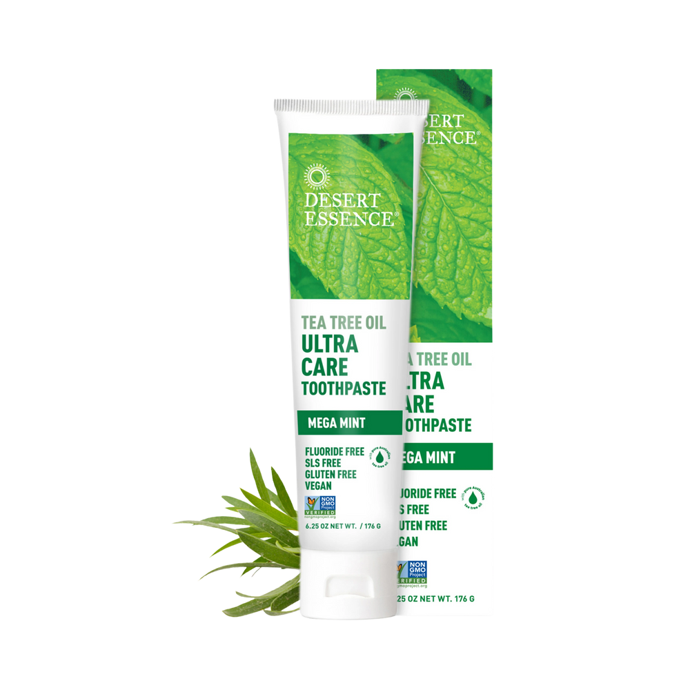 Desert Essence, Tea Tree Oil Ultra Care Toothpaste, 6.25 Fl Oz