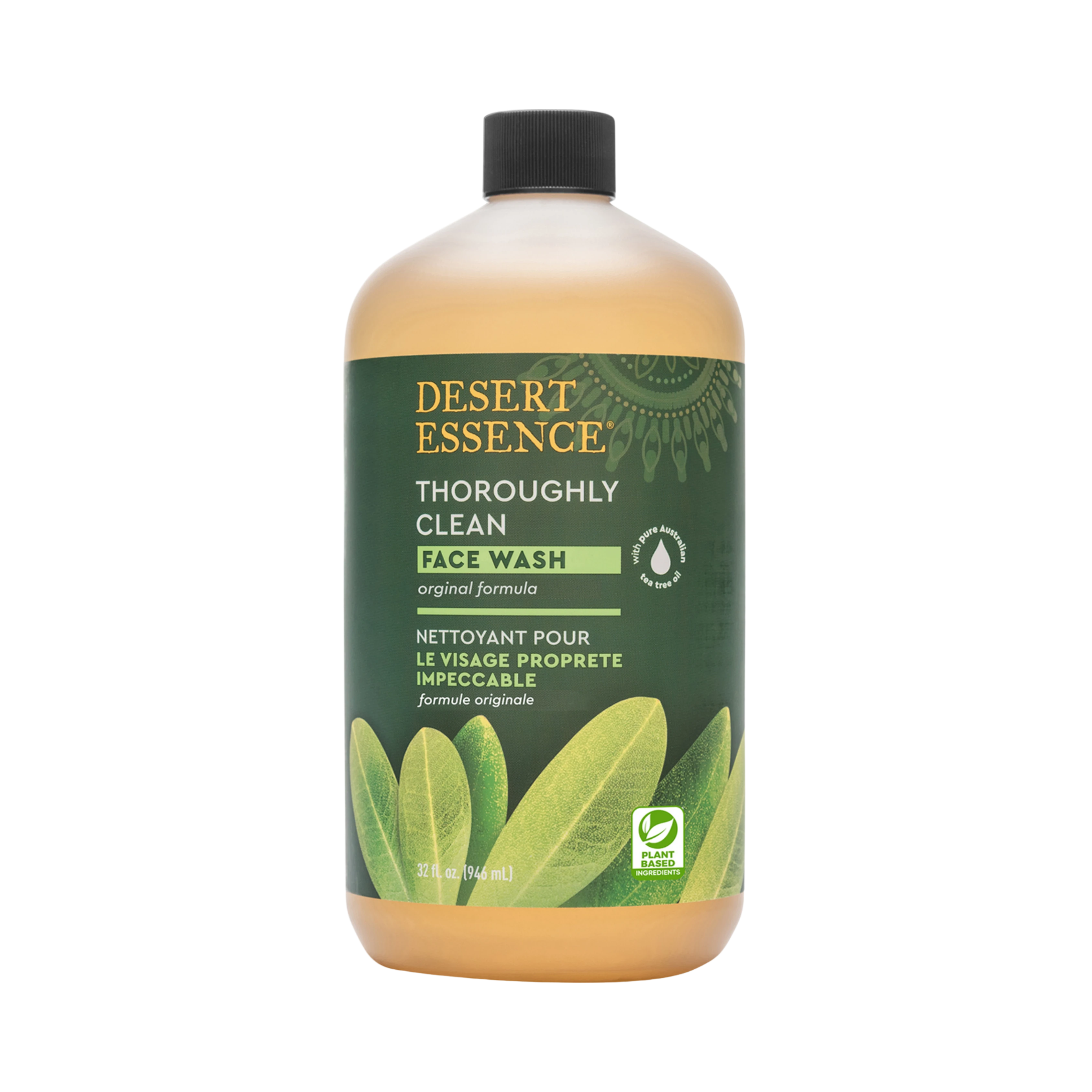 Desert Essence, Thoroughly Clean Face Wash Refill, 32 Fl Oz