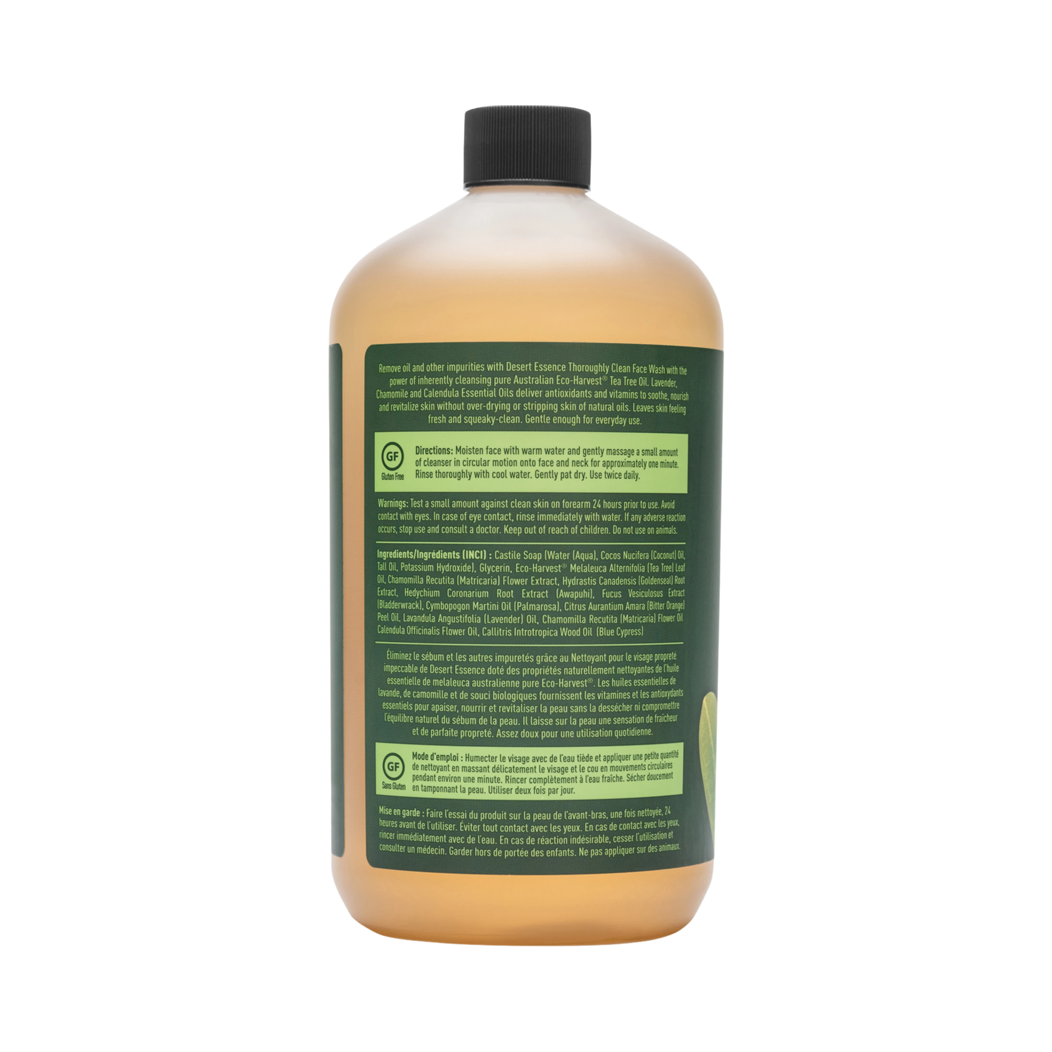 Desert Essence, Thoroughly Clean Face Wash Refill, 32 Fl Oz