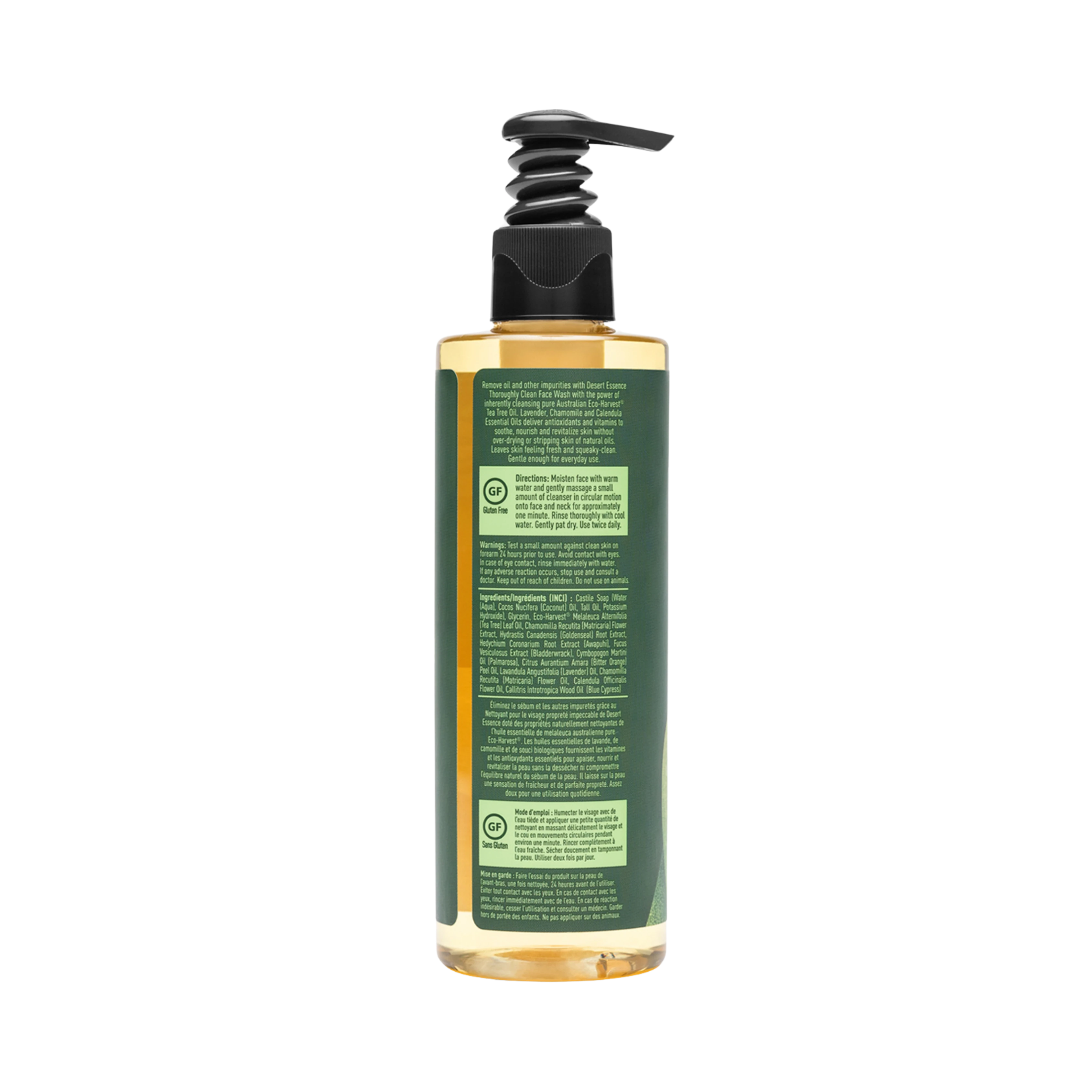 Desert Essence, Thoroughly Clean Tea Tree Oil Face Wash, 8 Fl Oz