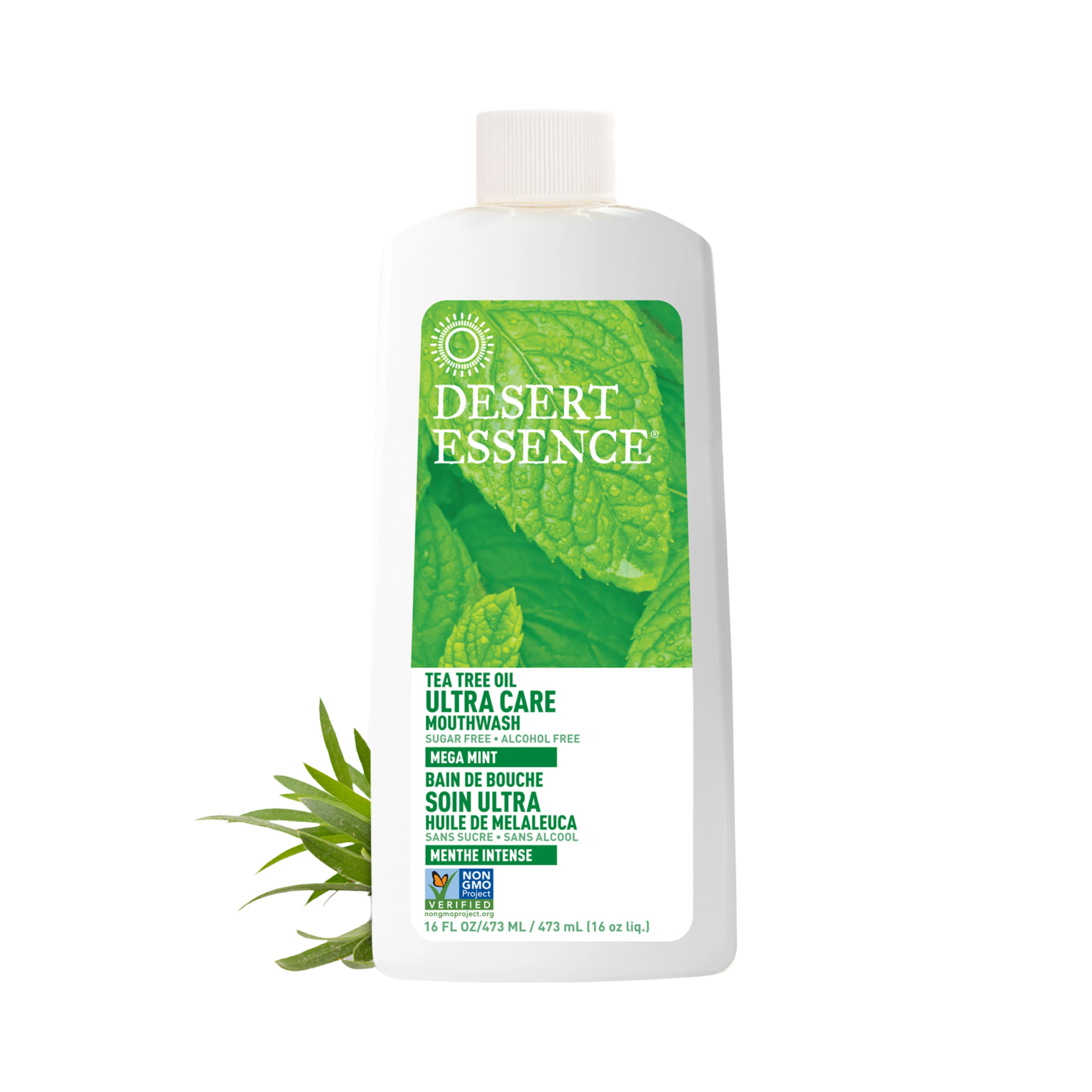 Desert Essence, Ultra Care Tea Tree Oil Mouthwash, 16 Fl Oz