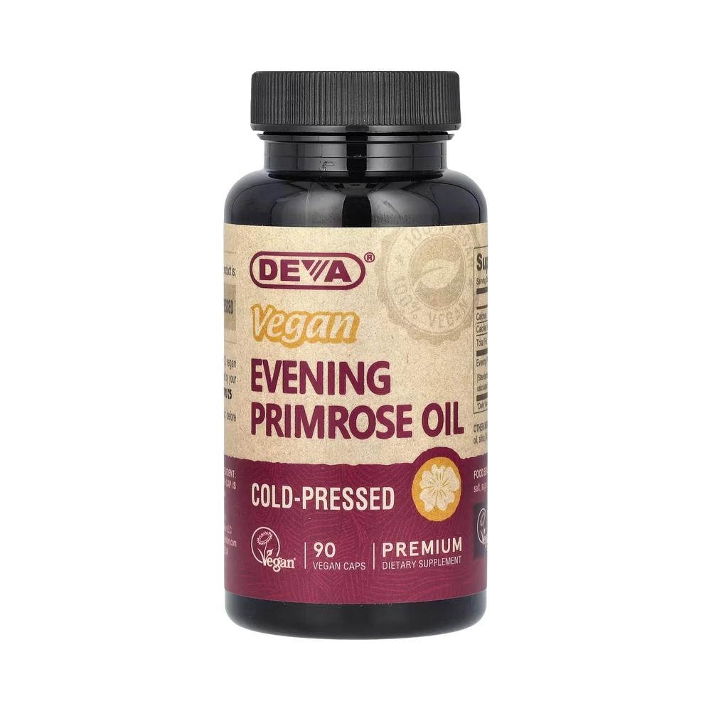 Deva, Vegan Evening Primrose Oil, 90 Vegan Caps