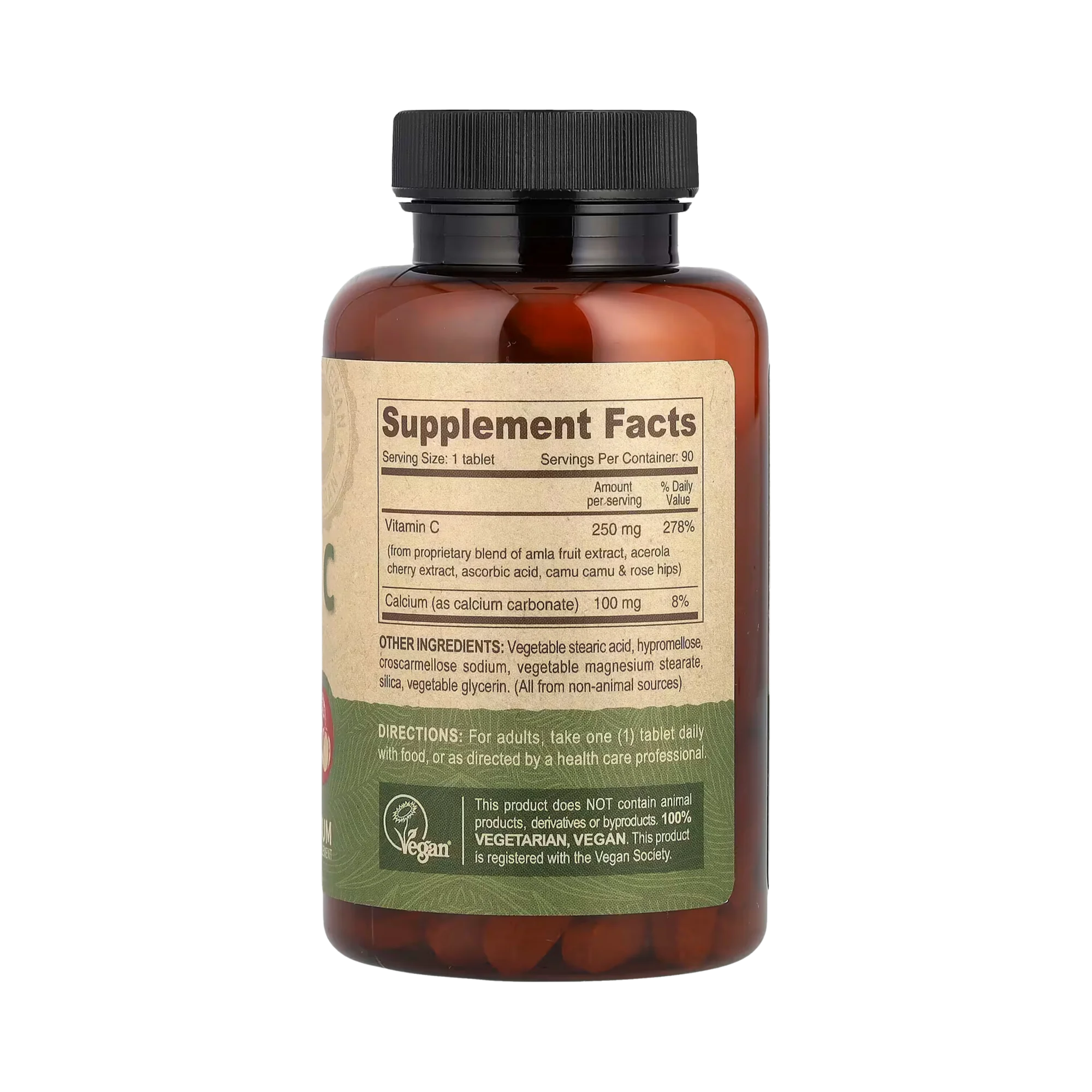 Deva, Vegan Vitamin C, Multi Source, 90 Tablets