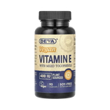 Deva, Vegan Vitamin E with Mixed Tocopherols, 400 IU, 90 Vegan Caps