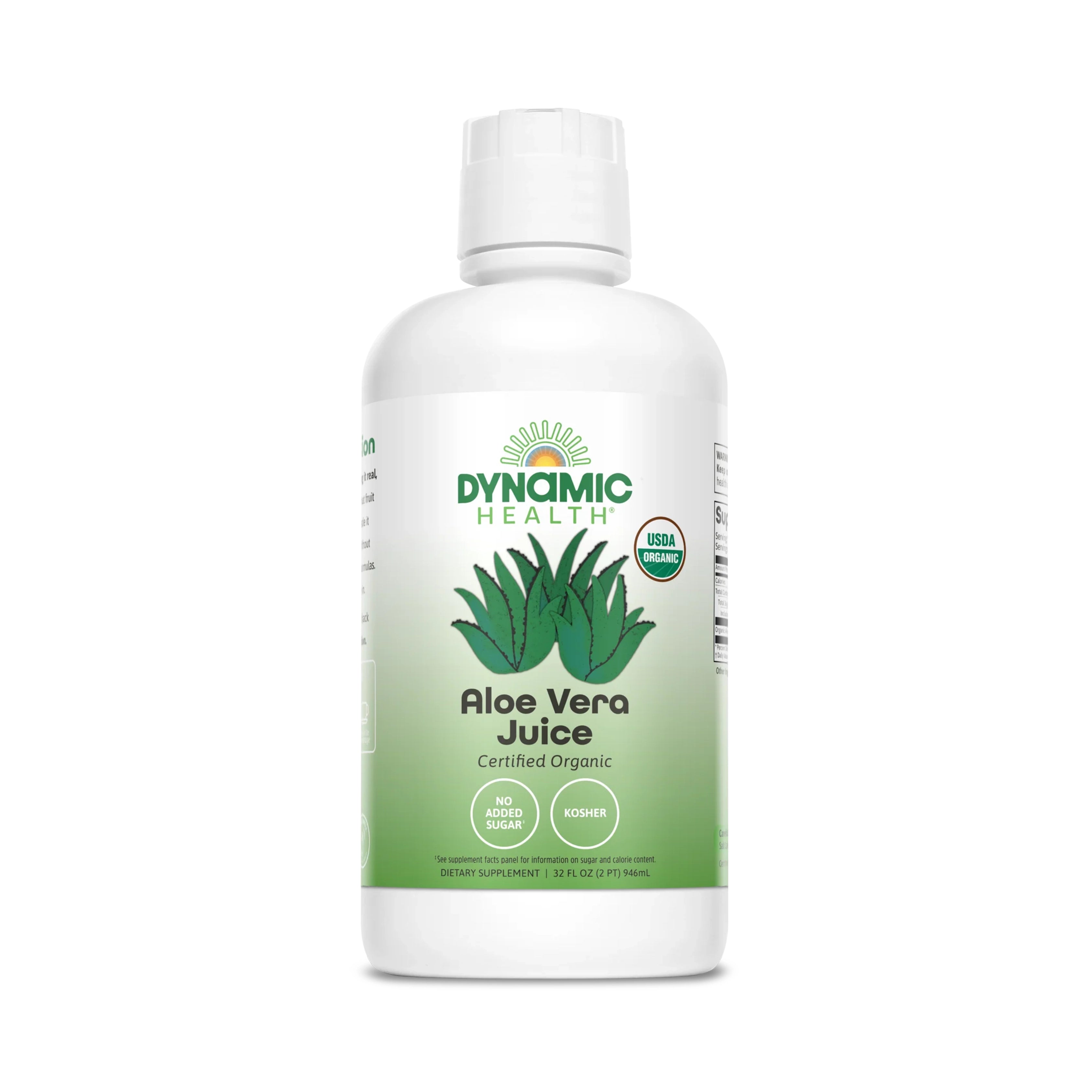 Dynamic Health, Aloe Vera Juice, 32 fl oz, 946 ml