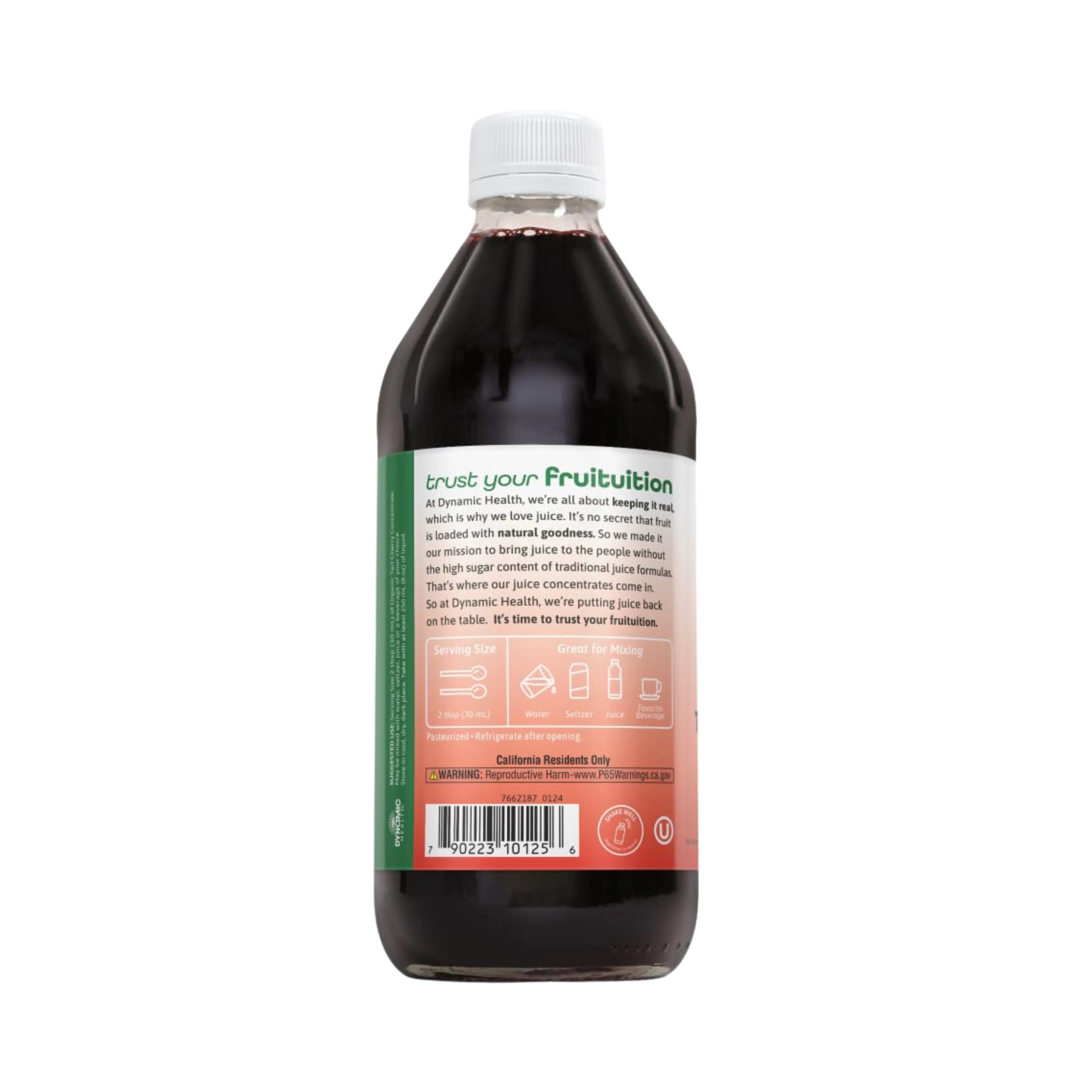 Dynamic Health, Tart Cherry Concentrate, Glass, 16 fl oz, 473 ml