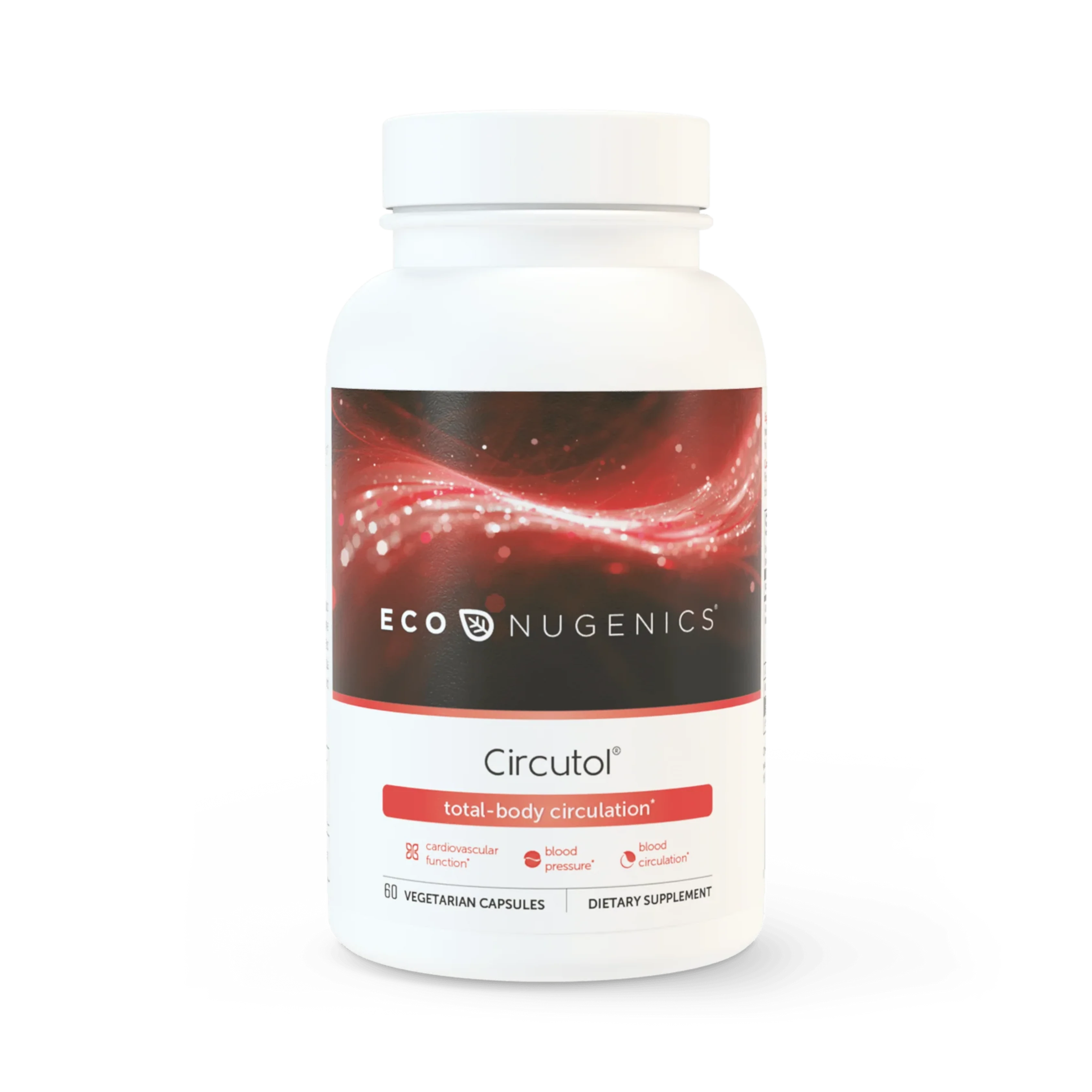 EcoNugenics, Circutol, 60 Capsules