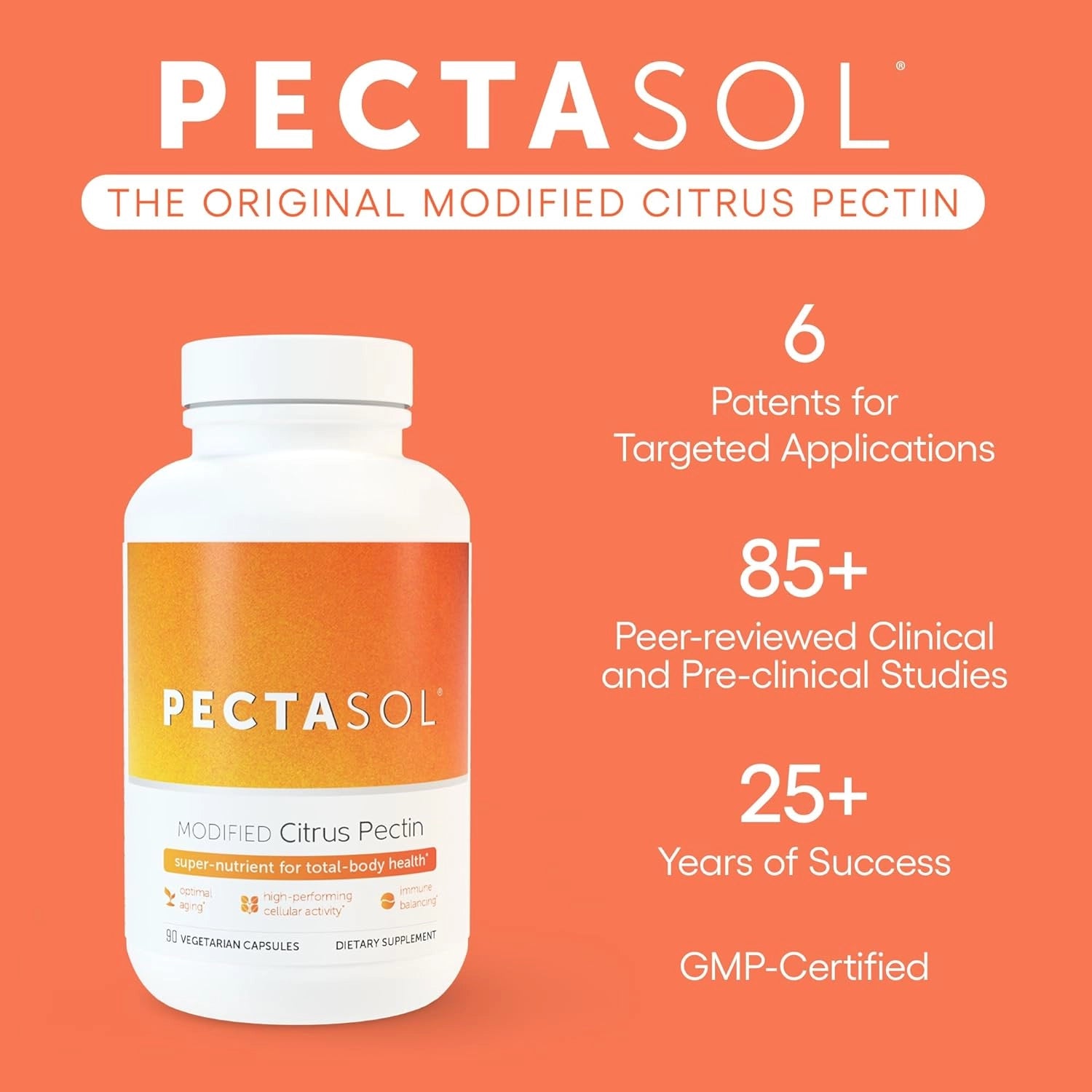 EcoNugenics, PectaSol, 270 Veg Capsules