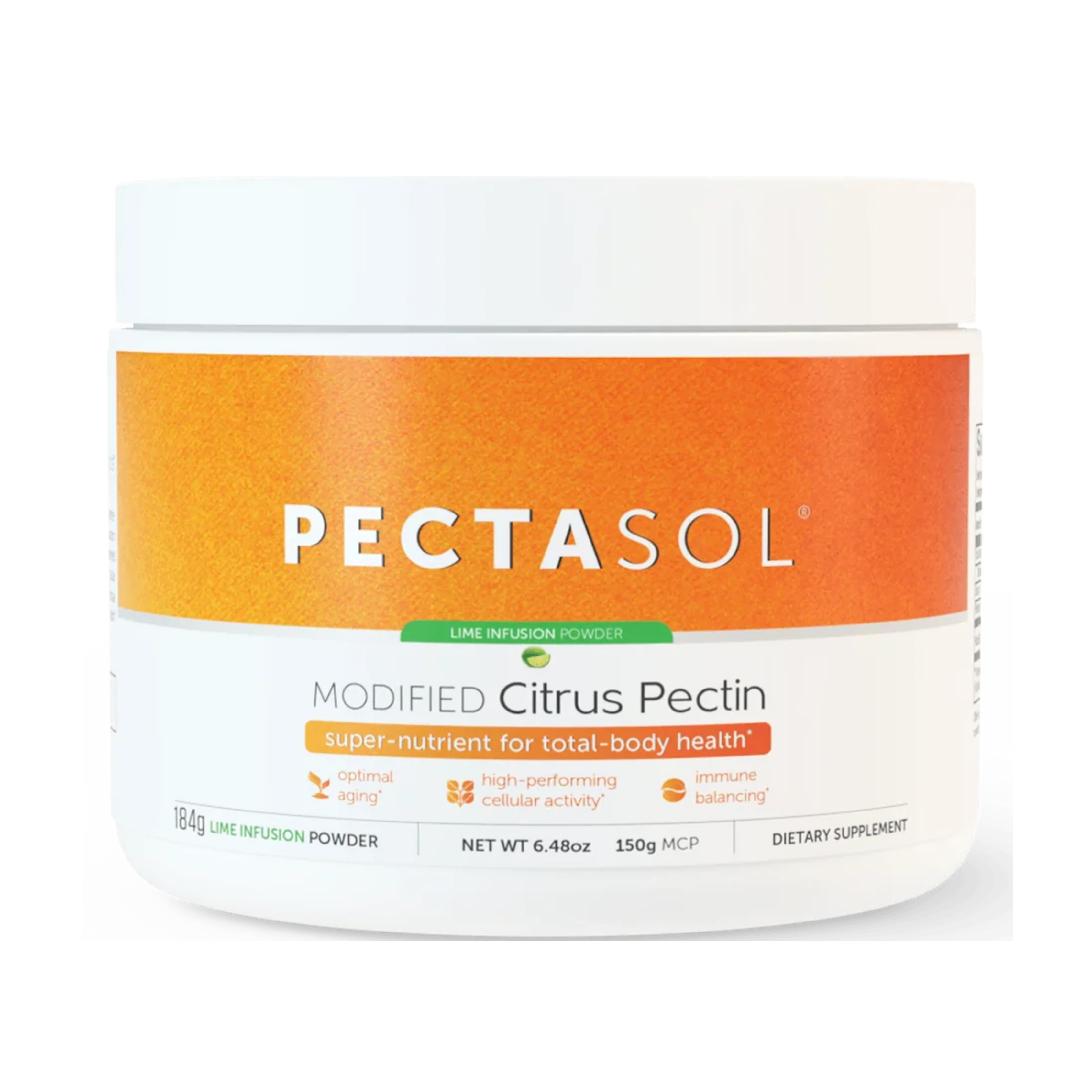 EcoNugenics, PectaSol Powder Lime-Infusion, 6.48 Oz