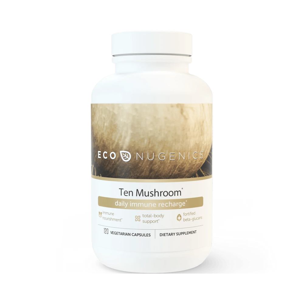EcoNugenics, Ten Mushroom Formula, 120 Capsules