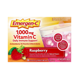 Emergen-C, Vitamin C, Raspberry, 30 Packets, 0.32 Oz