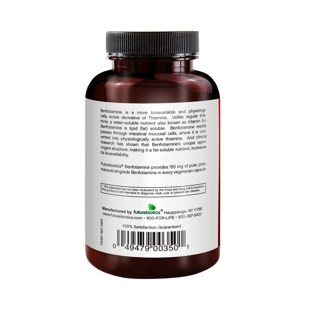 Futurebiotics, Benfotiamine, 150 Mg, 120 Vegetarian Capsules