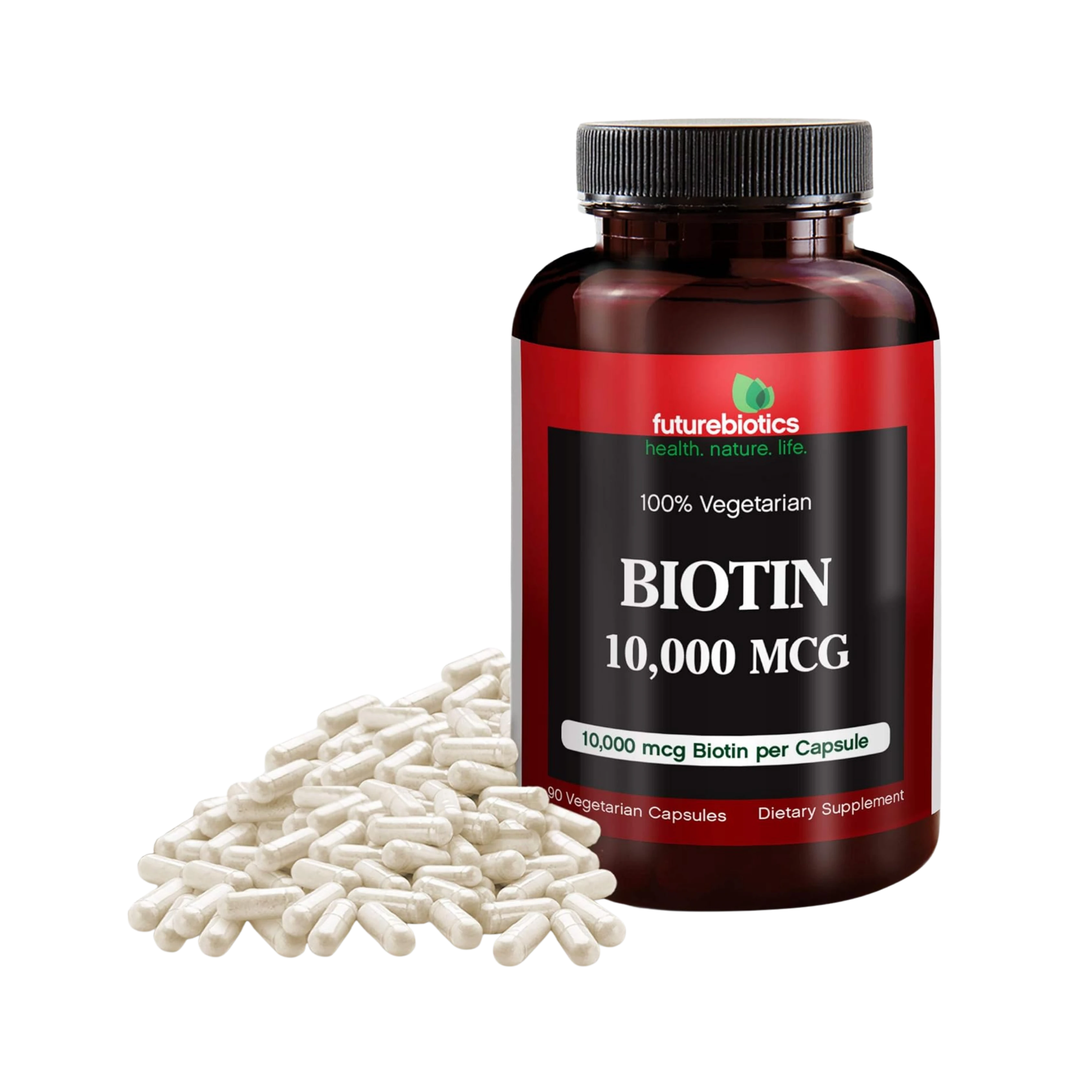 Futurebiotics, Biotin 10,000 Mcg, 90 Vegetarian Capsules
