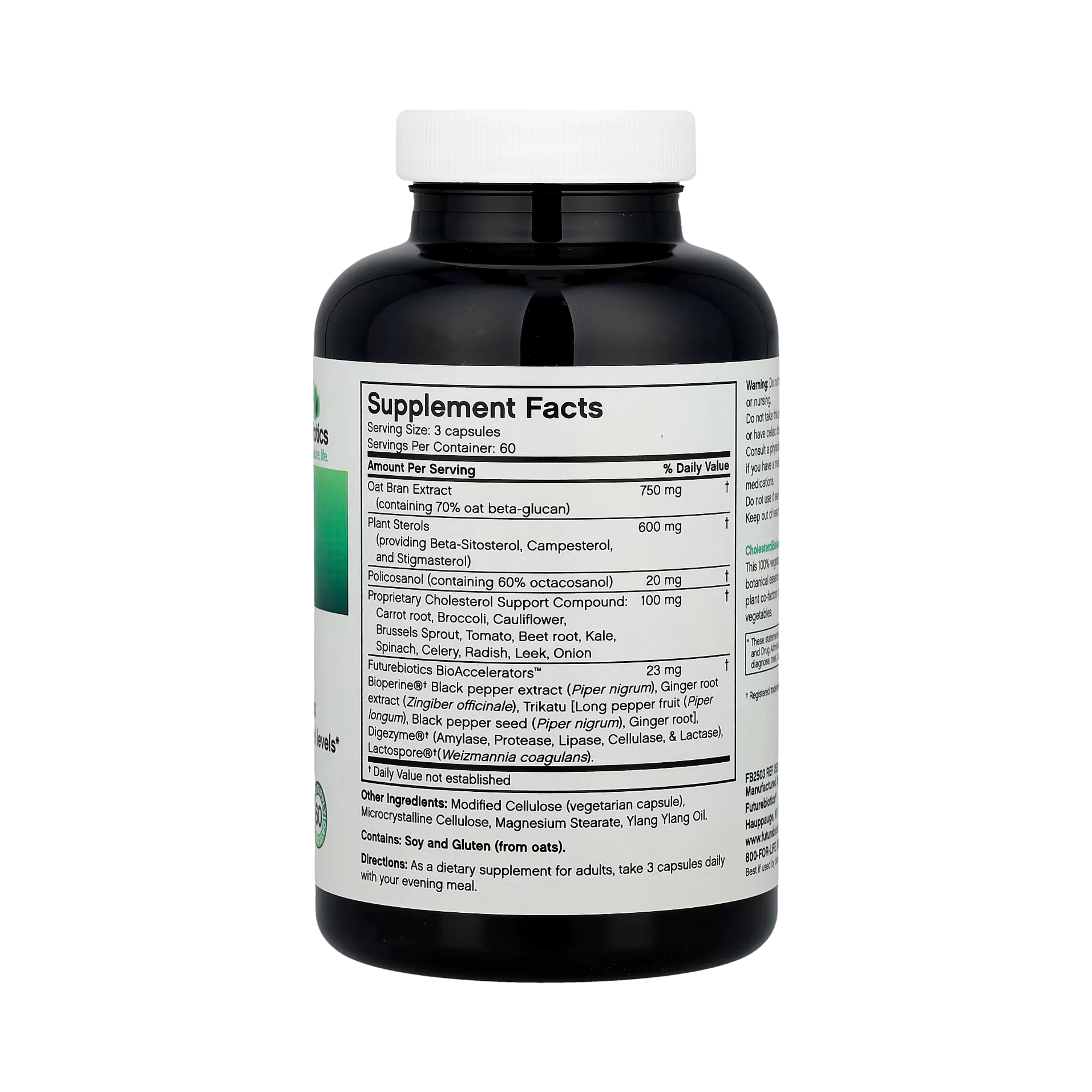 Futurebiotics, Cholesterol Balance, 180 Vegetarian Capsules