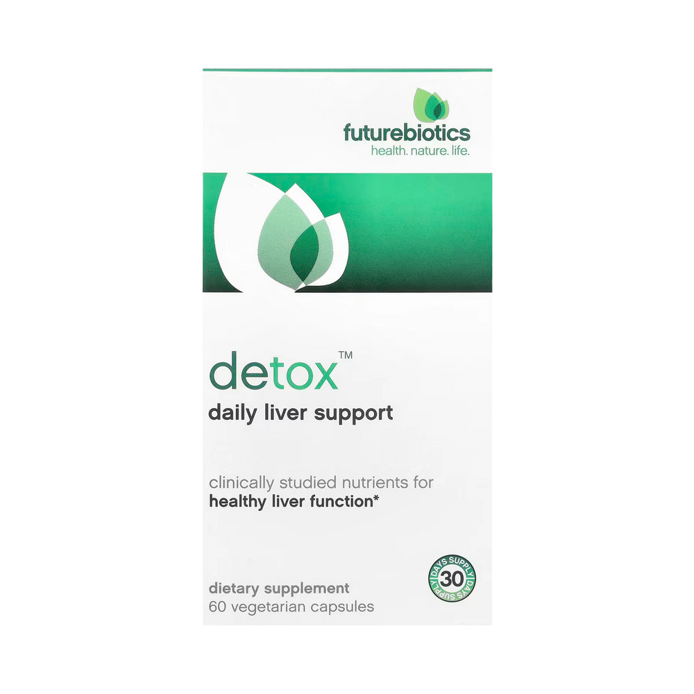 Futurebiotics, Detox, Daily Liver Support, 60 Vegetarian Capsules