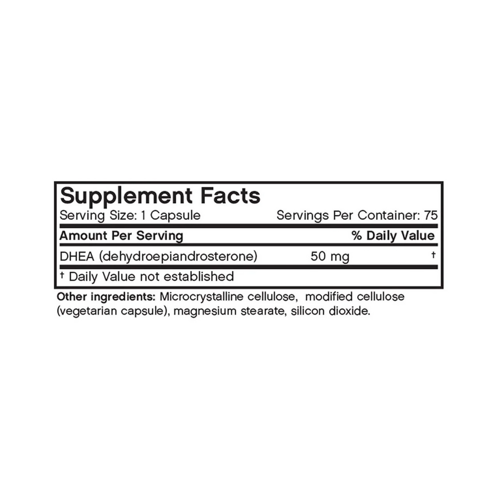 Futurebiotics, DHEA 50 Mg, 75 Vegetarian Capsules